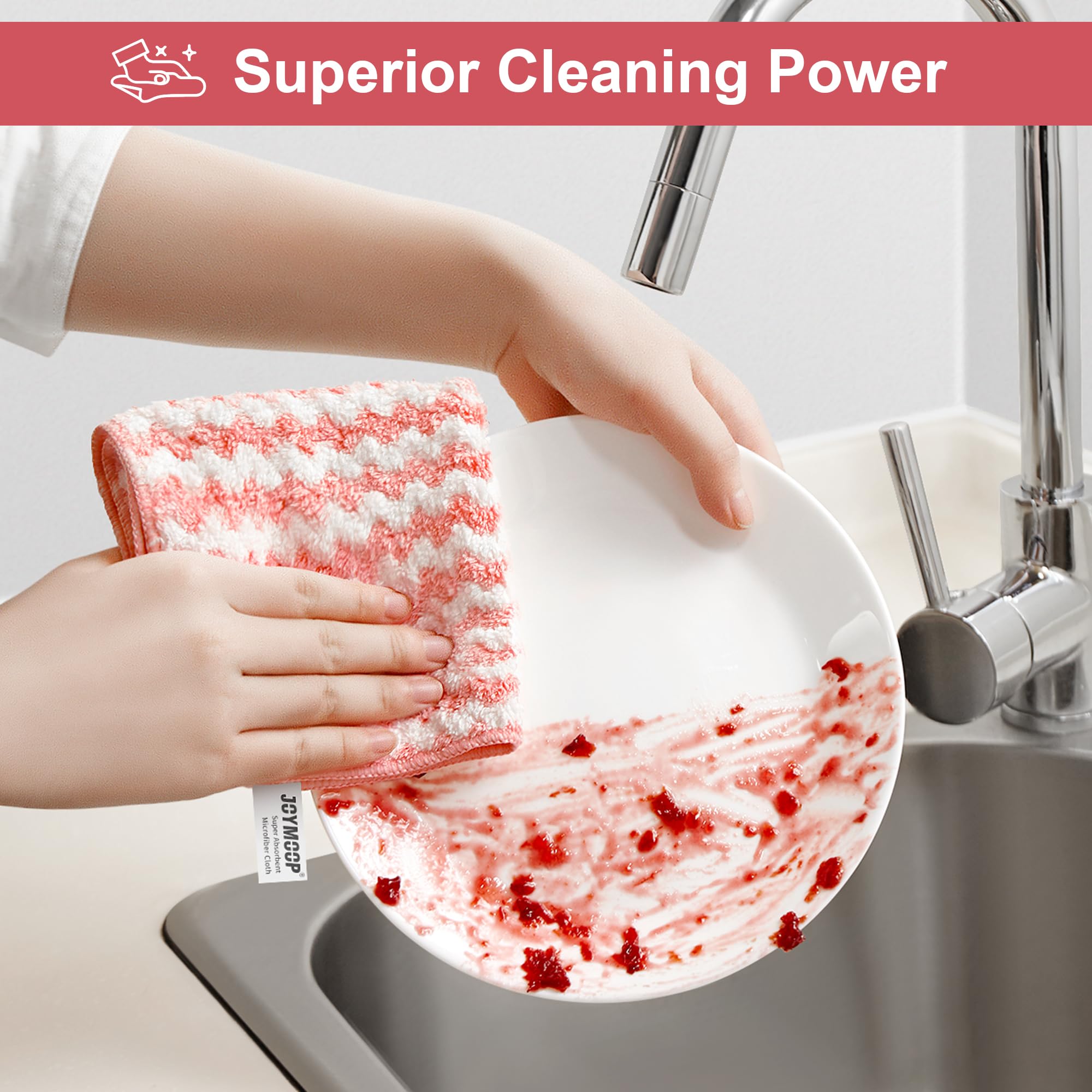 18 Pack Microfiber Cleaning Cloth (18 Count)