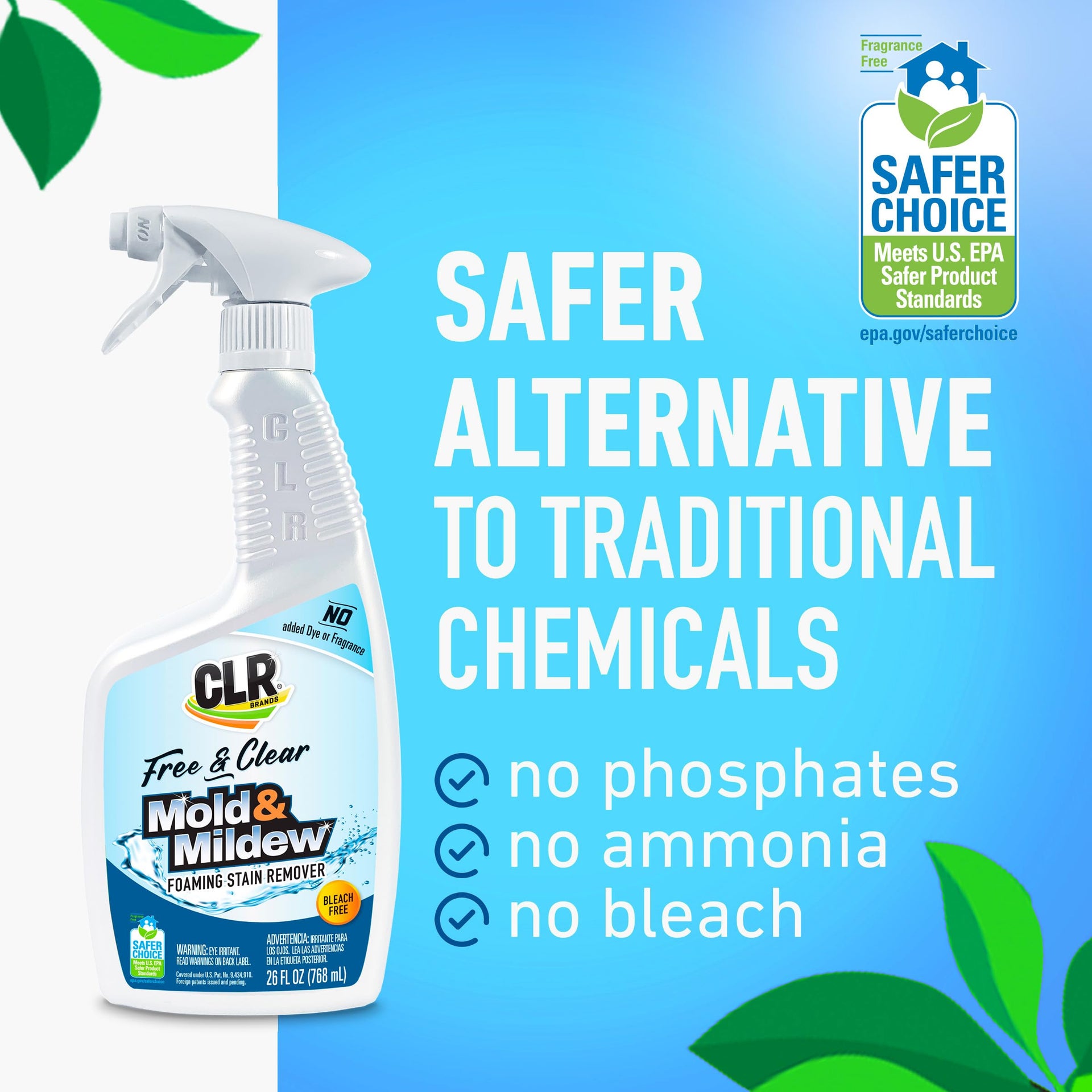 Brands Mold & Mildew Free & Clear Stain Remover (26 Fl Oz)
