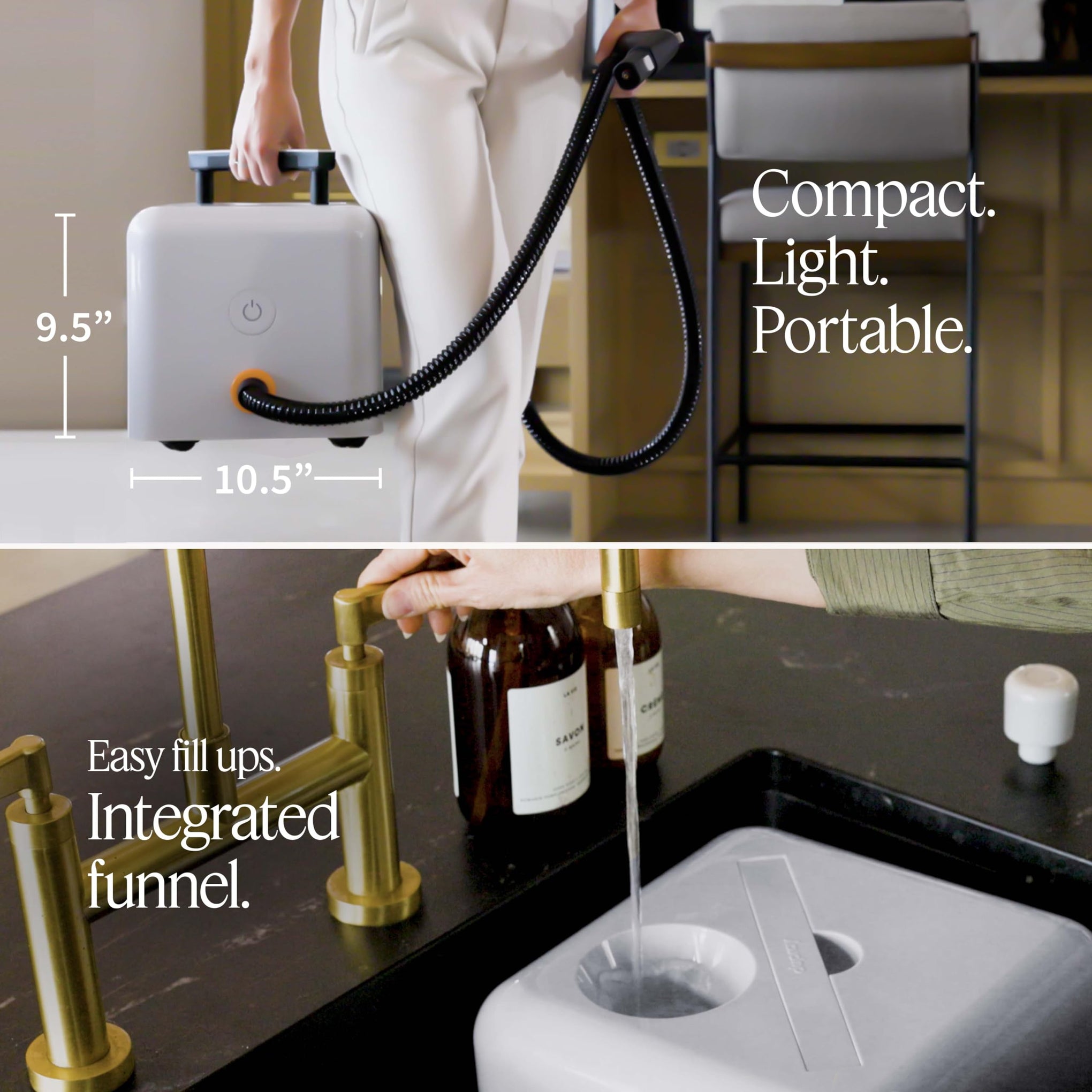 Neat Plus Steam Cleaner for Home with Storage Bag