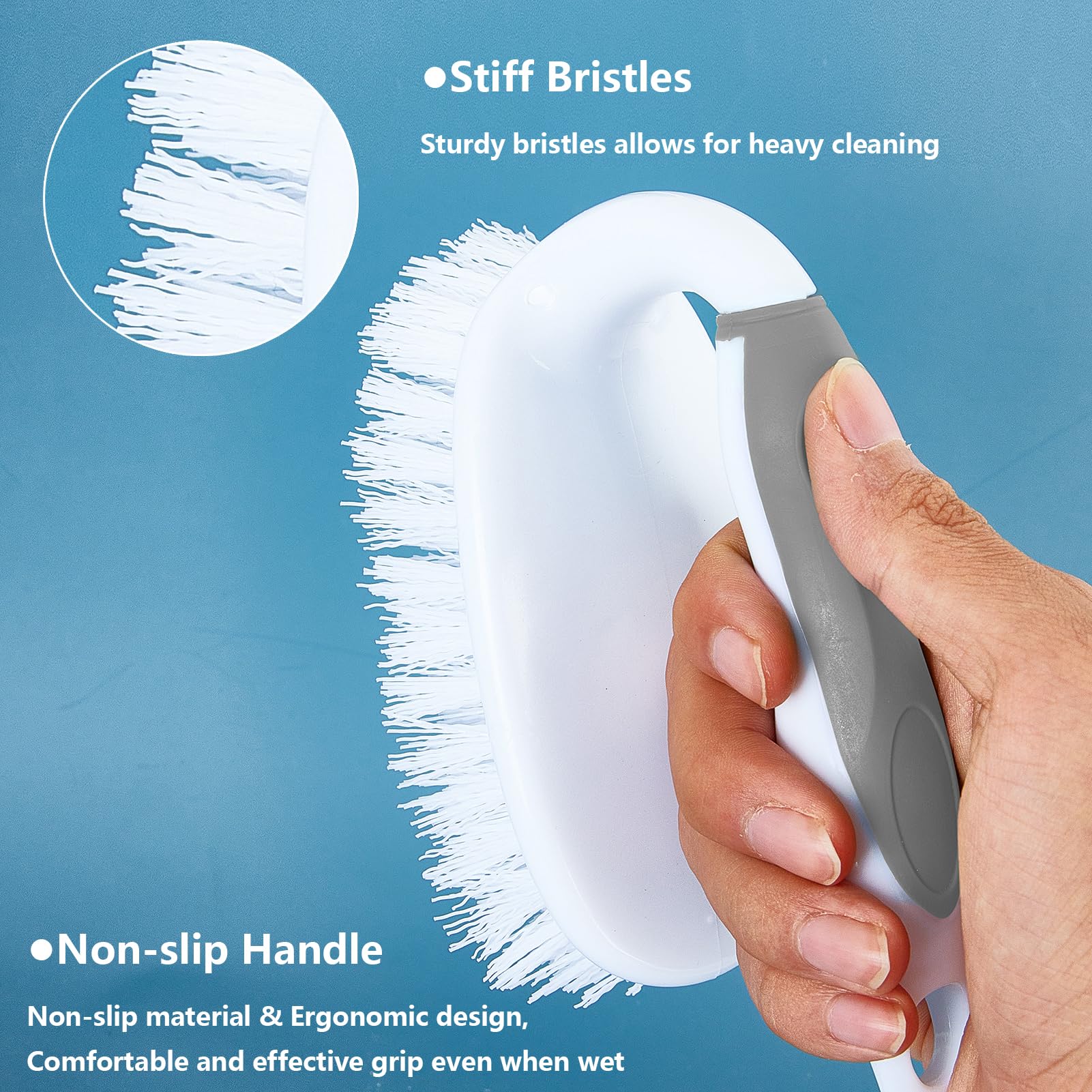 Scrub Brush Set (4 Count)