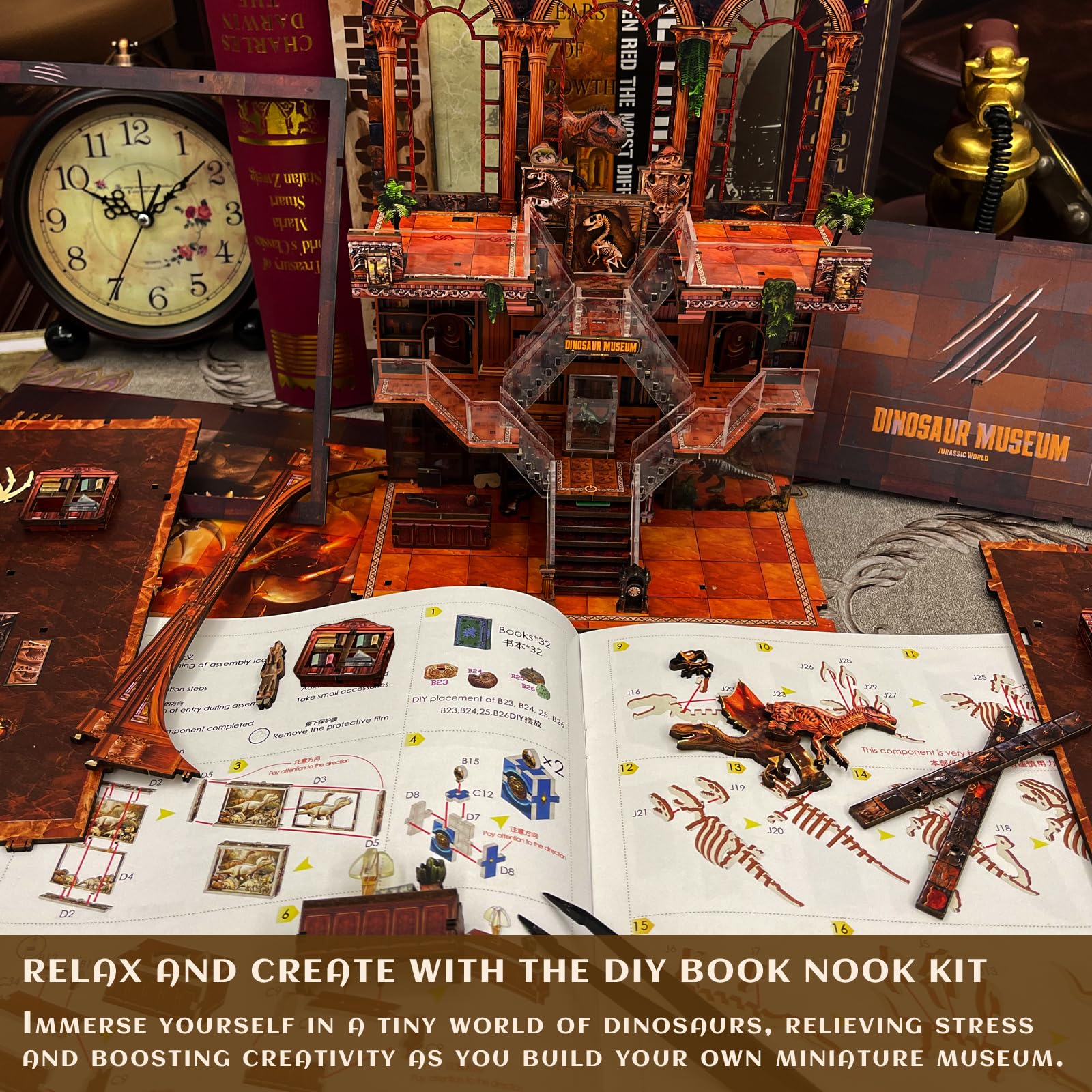 Book Nook Kit for Adults