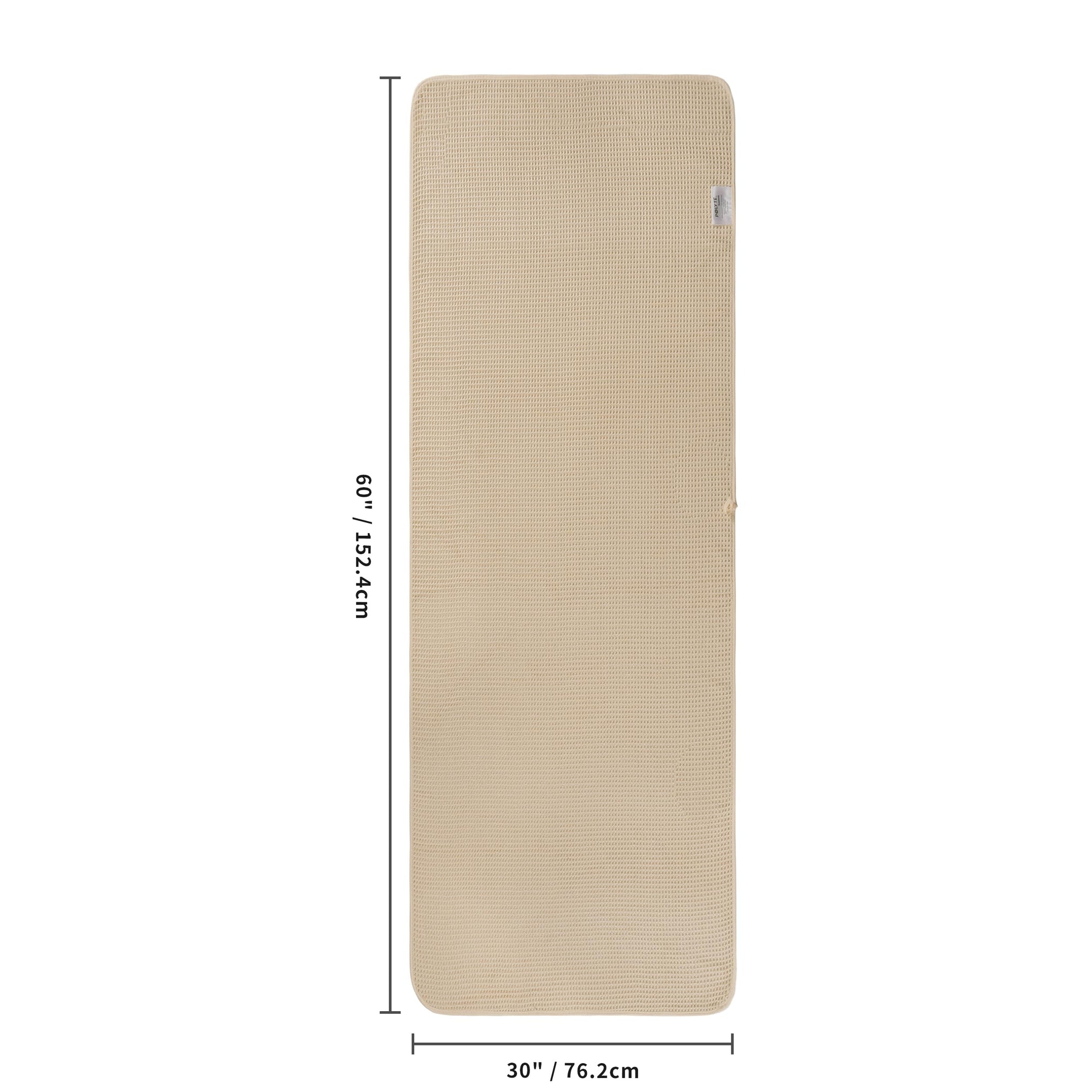 430 GSM Poly Blend Microfiber Quick Dry Waffle Bath Towel (4 Count)