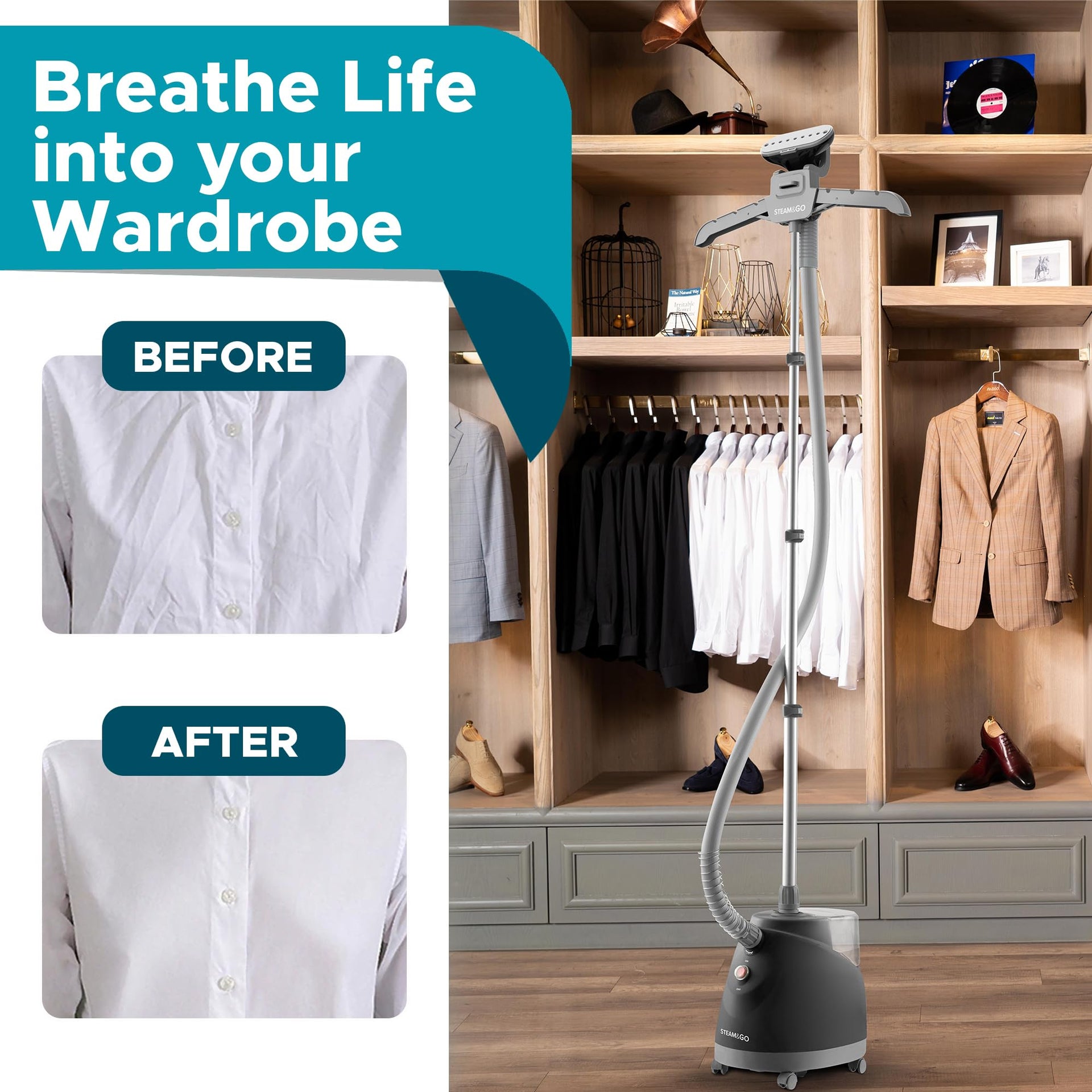 Steam & Go The Rival Handheld Steamer