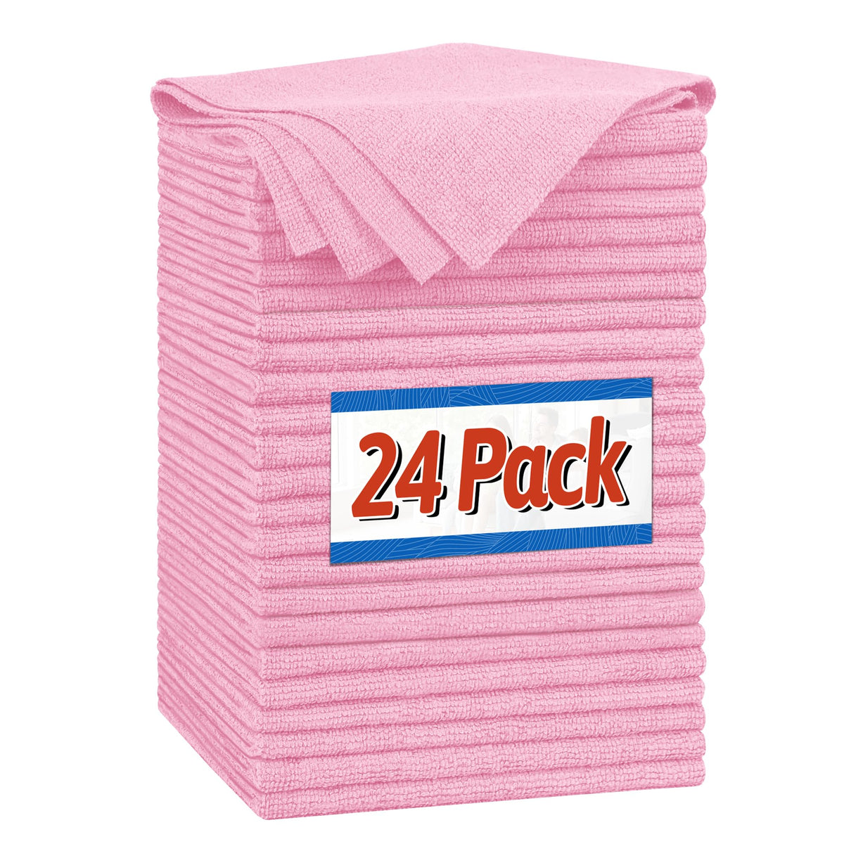 Microfiber Cleaning Cloth (24 Count)