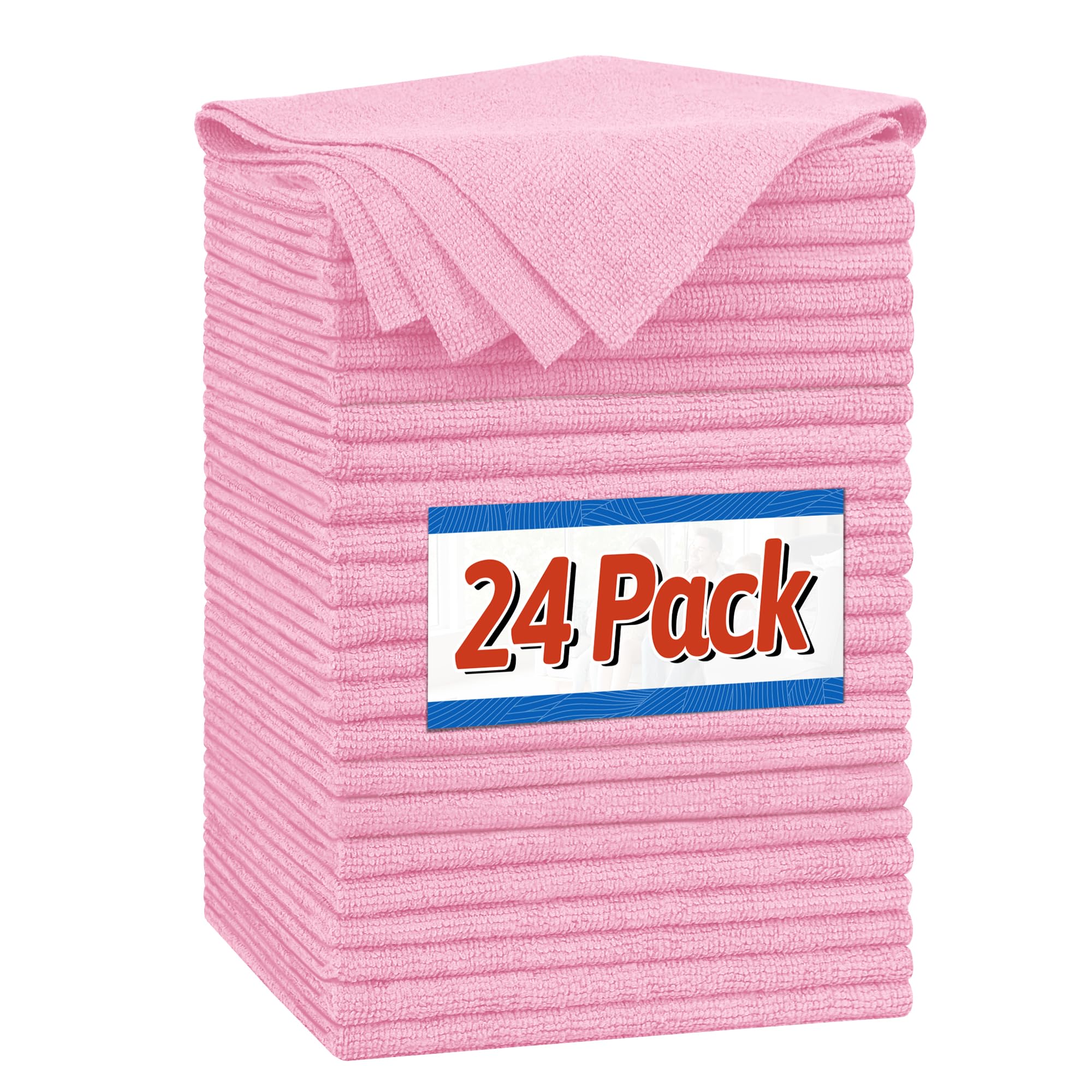 Microfiber Cleaning Cloth (24 Count)
