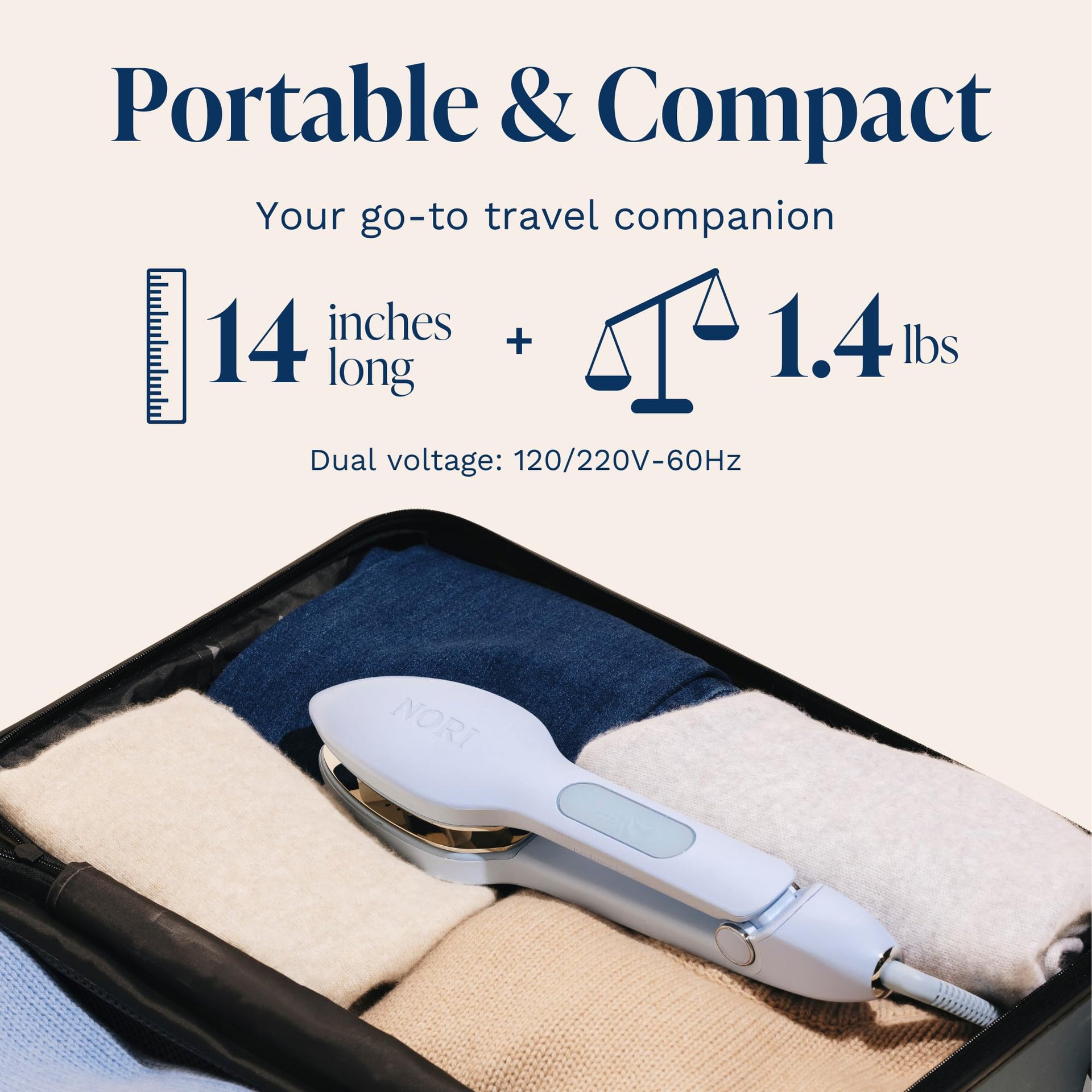 Press Travel Steam Iron