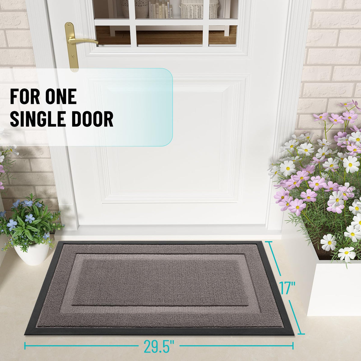 Front Door Mat Outside 29.5x17