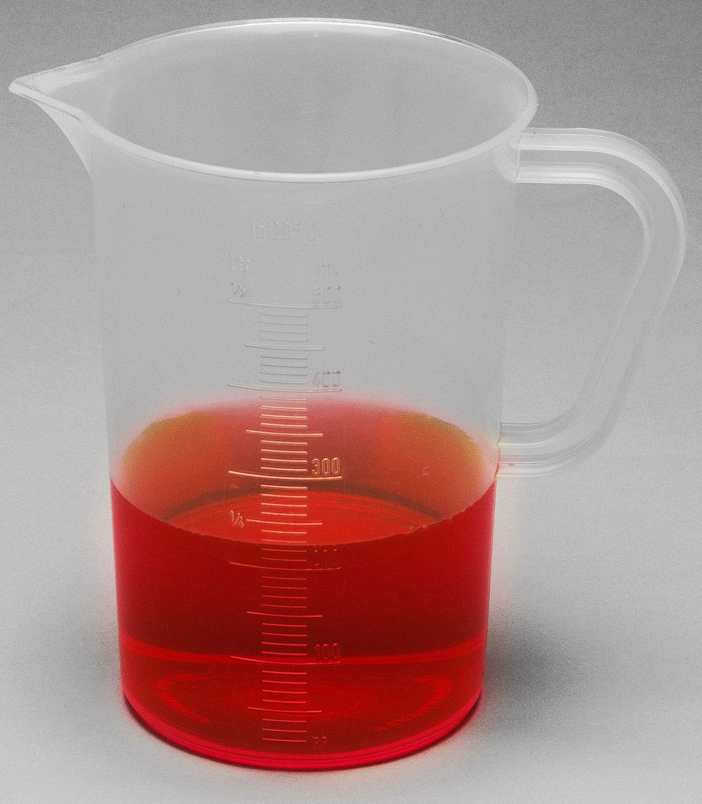 SP Bel Art Tall Form 500ml Polypropylene Graduated Pitcher