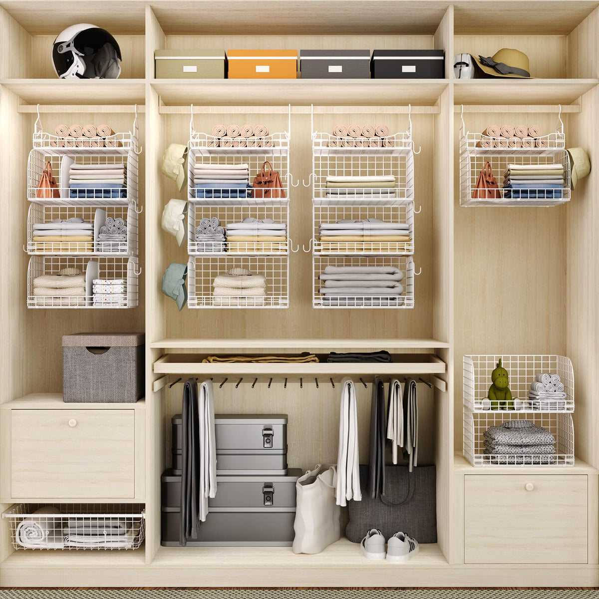 Hanging Closet Organizer Storage