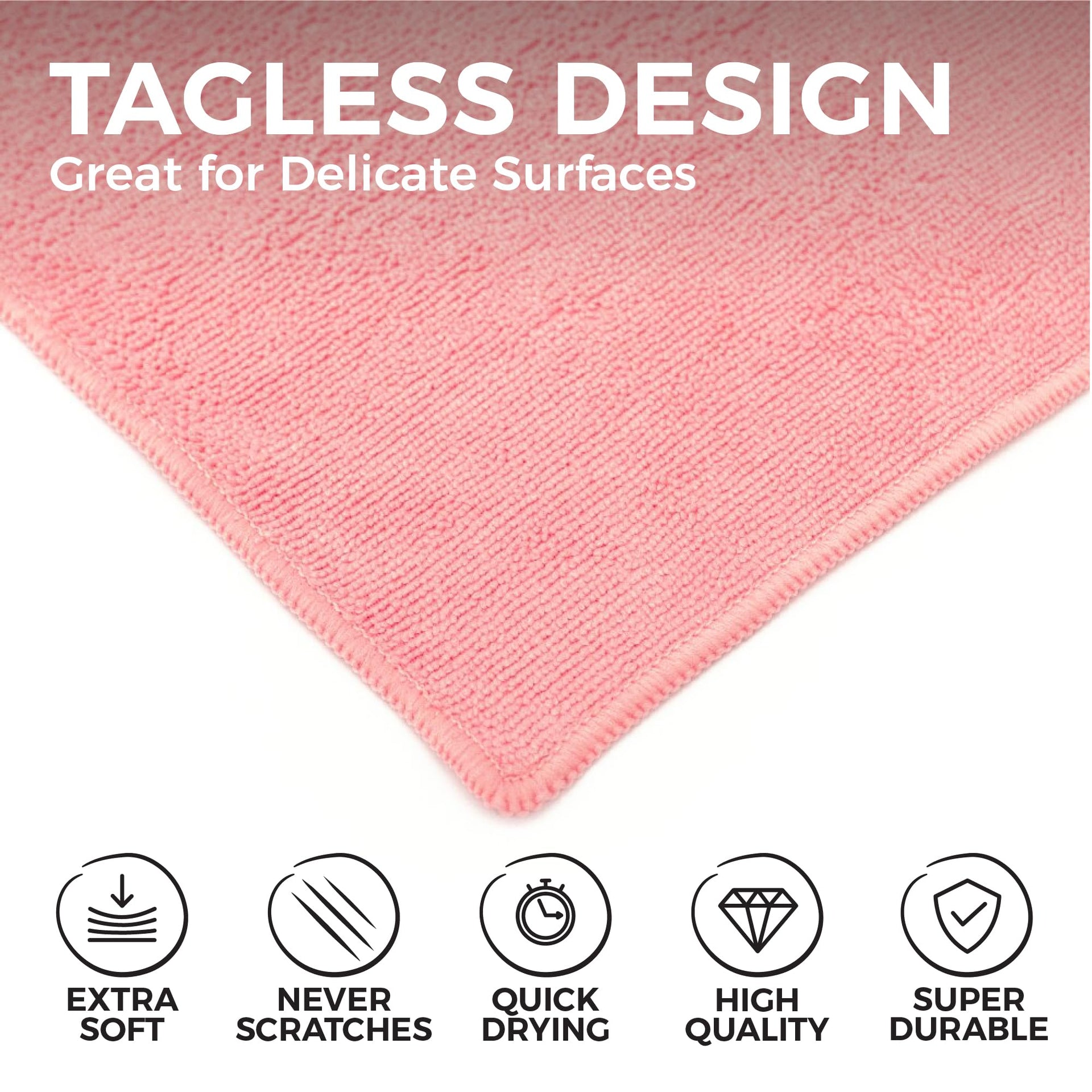 All Purpose Microfiber Terry Cleaning Towels (12 Count)