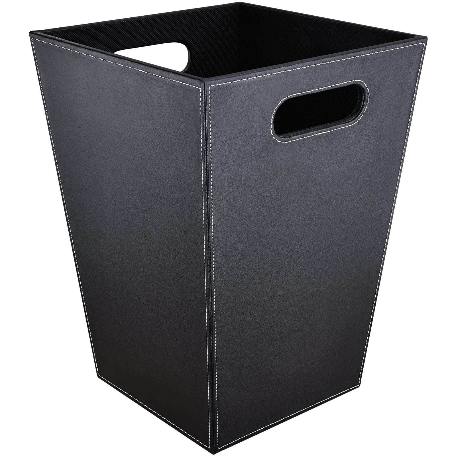 Pu Leather Trash Can for Bedroom