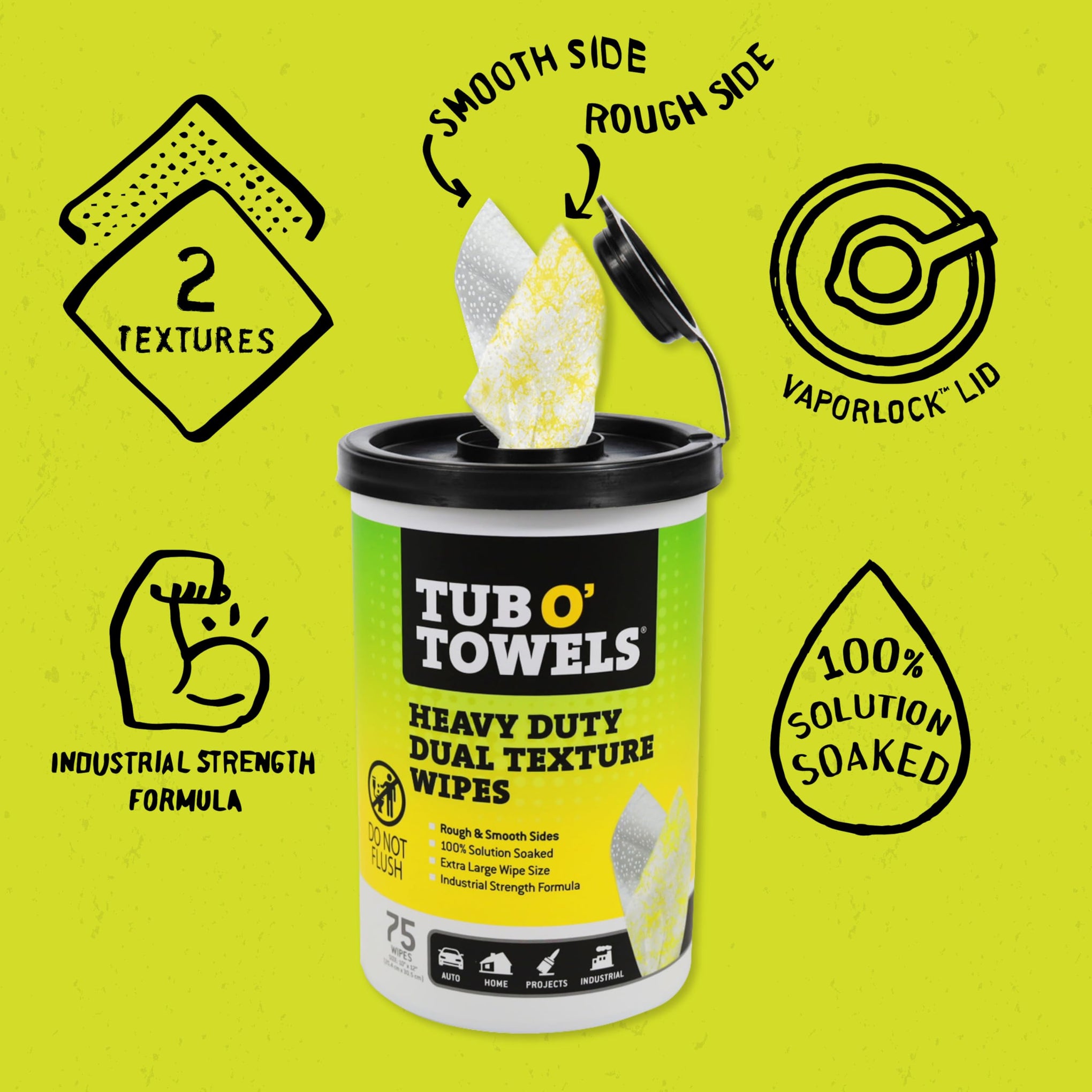 Tub O’ Towels TW75 Heavy