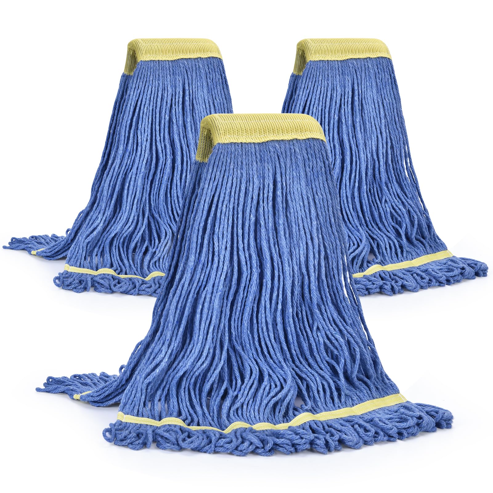 Matthew Cleaning Commercial Mop Head Replacement (3 Count)