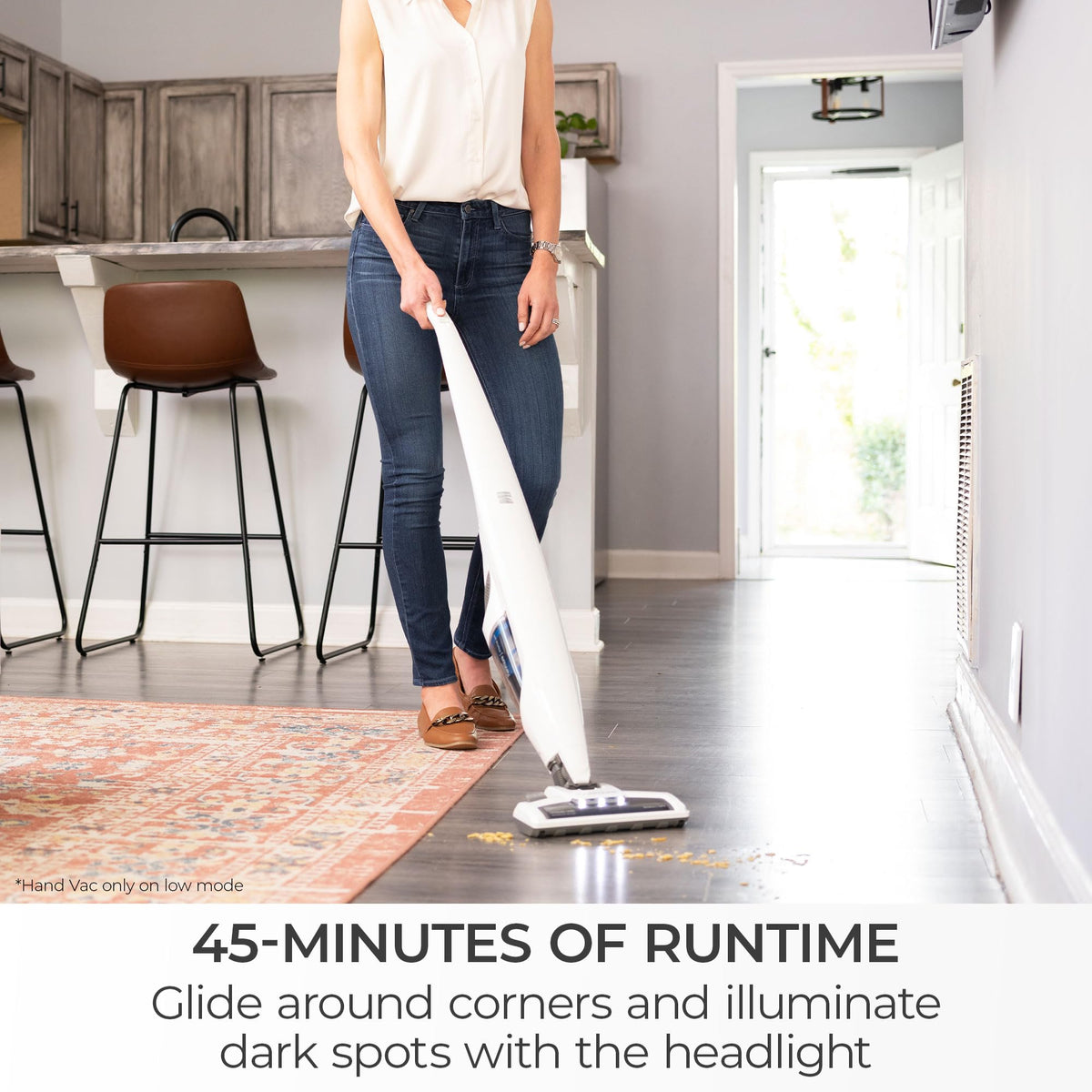 DS1030 Cordless Stick Vacuum Lightweight Cleaner 2