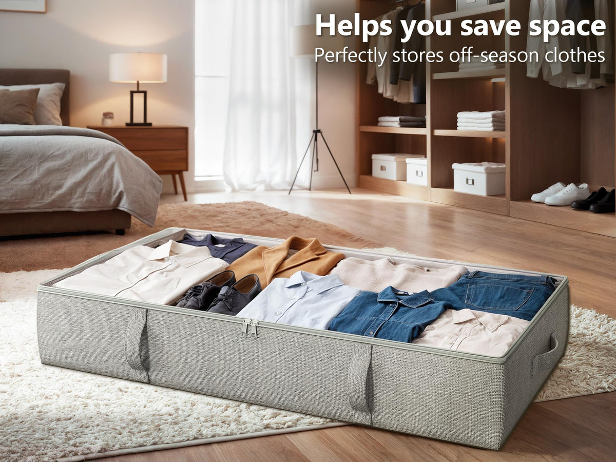 2 Pack Under Bed Storage Containers (2 Count)