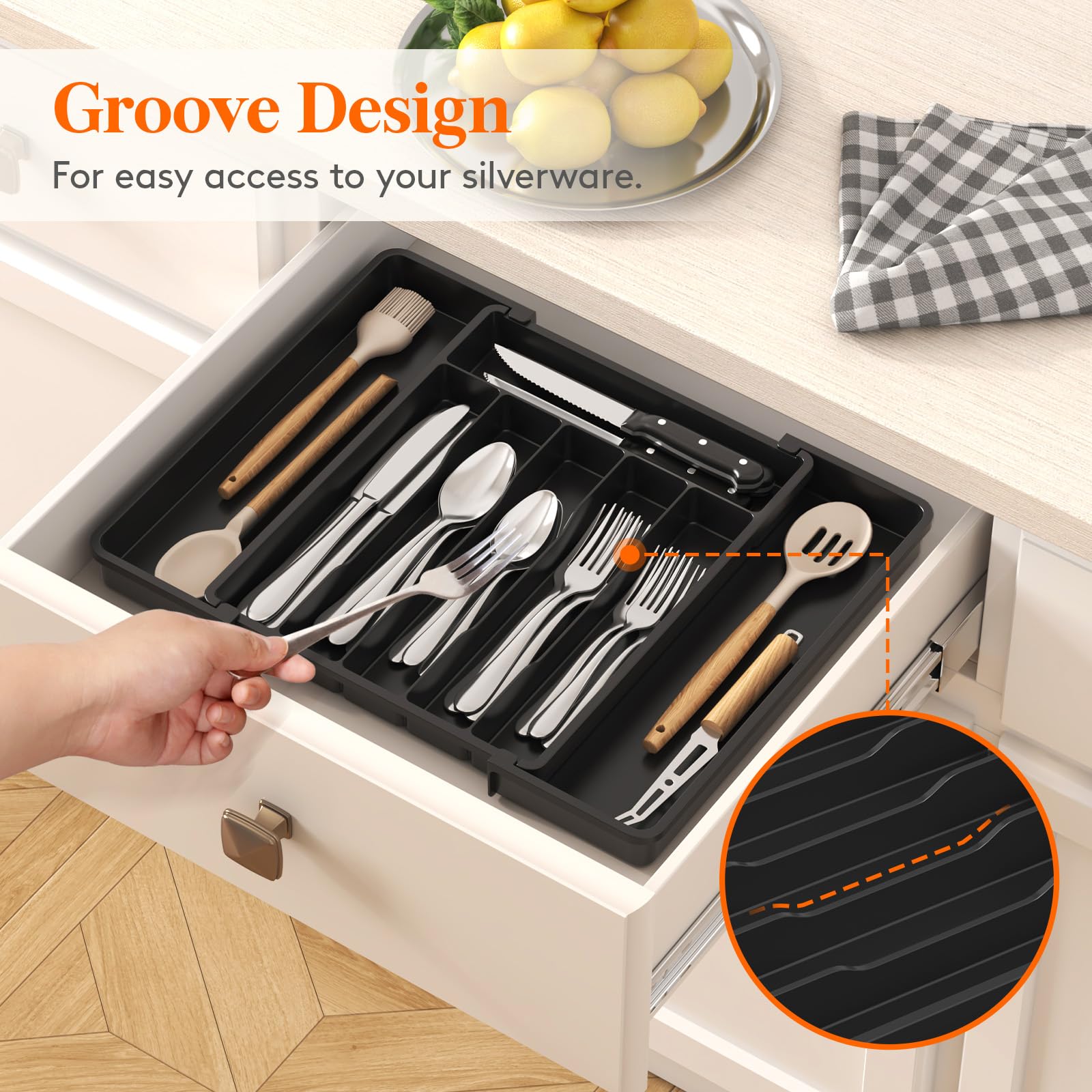 Silverware Drawer Organizer