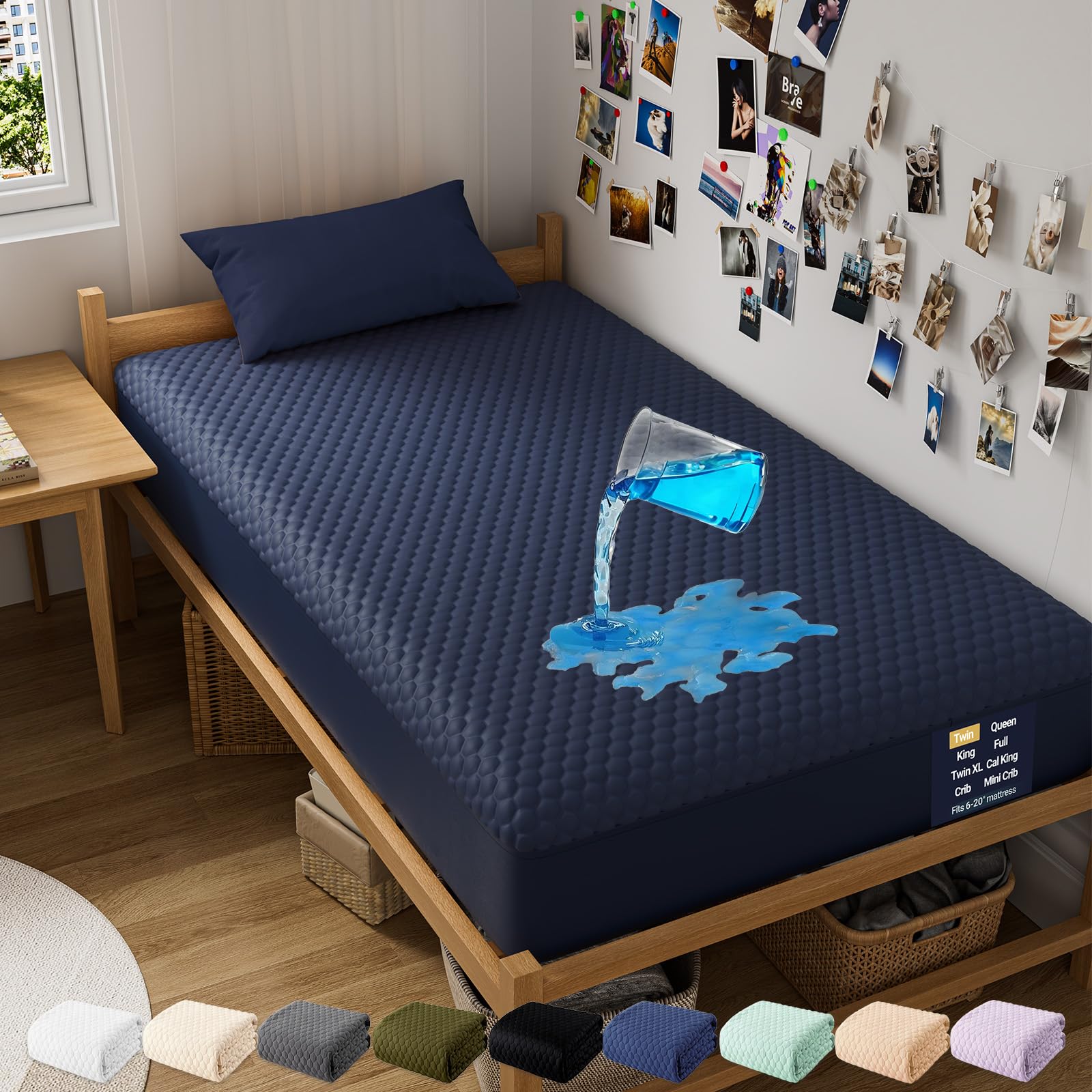 100% Waterproof Mattress Protector (99 Count)