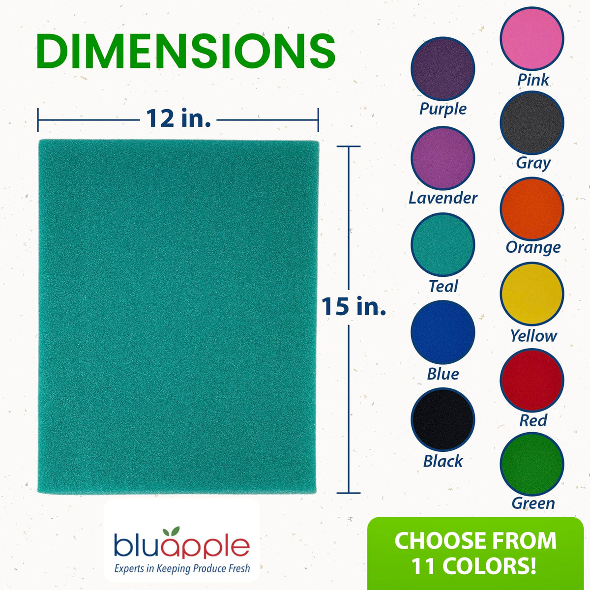 FreshMats Refrigerator Bin Liner (5 Sq Ft)