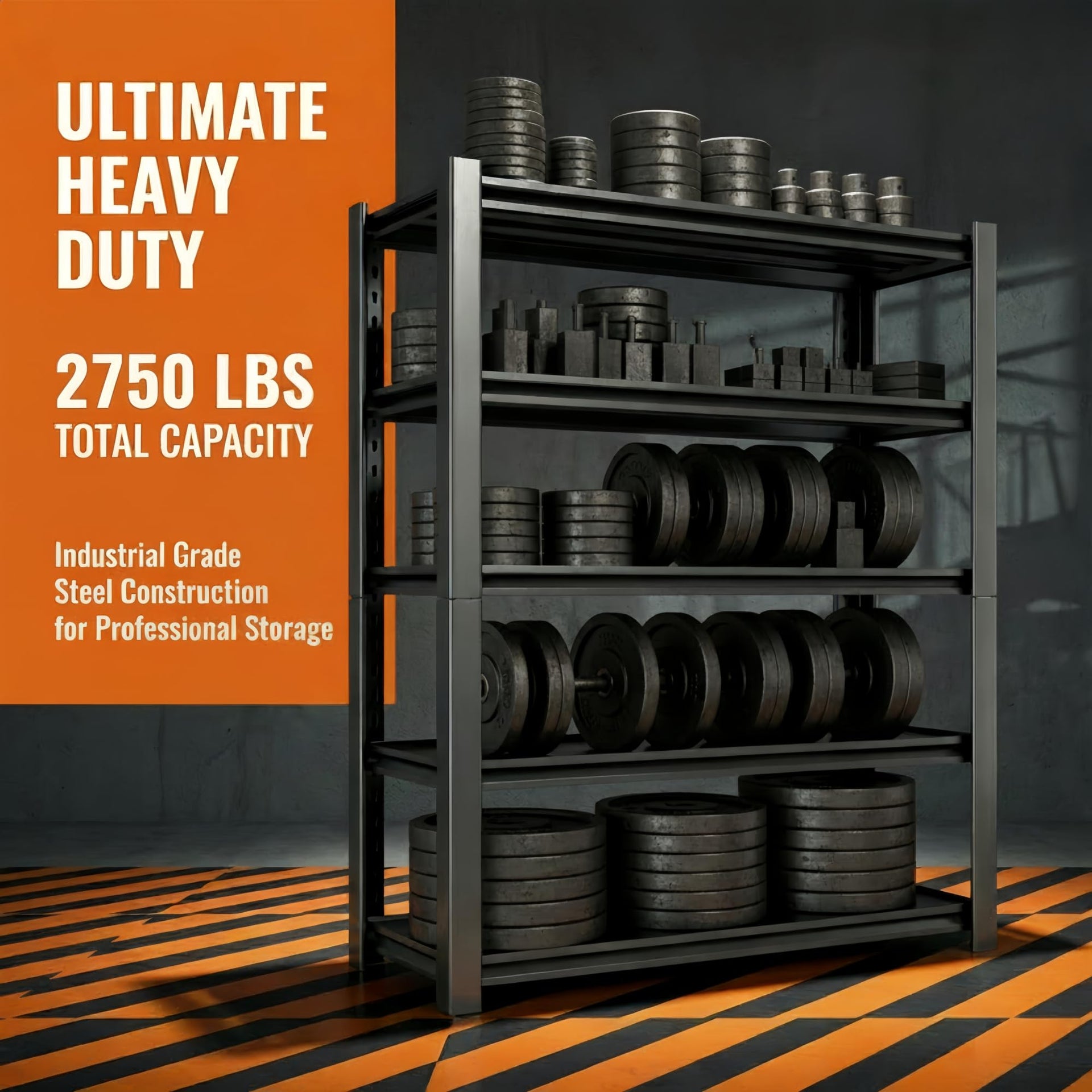 2750 LBS Heavy Duty Garage Shelving