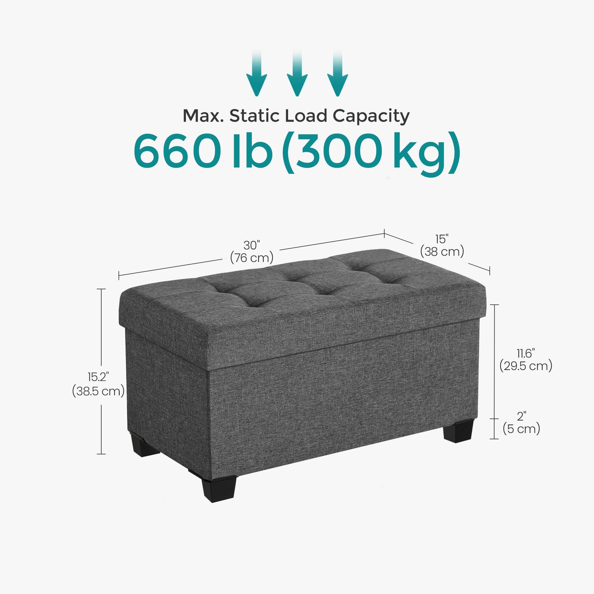 Storage Ottoman Bench