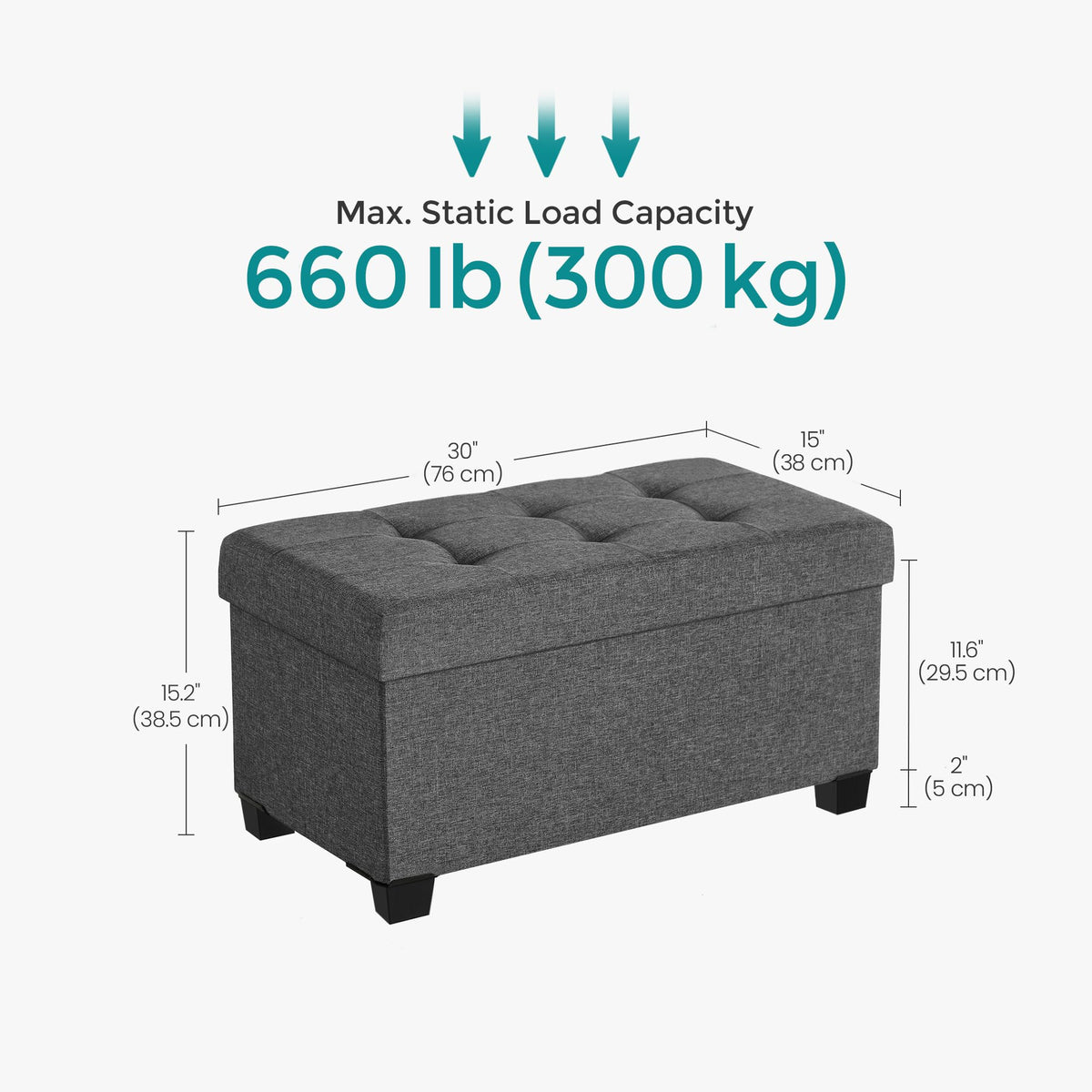 Storage Ottoman Bench