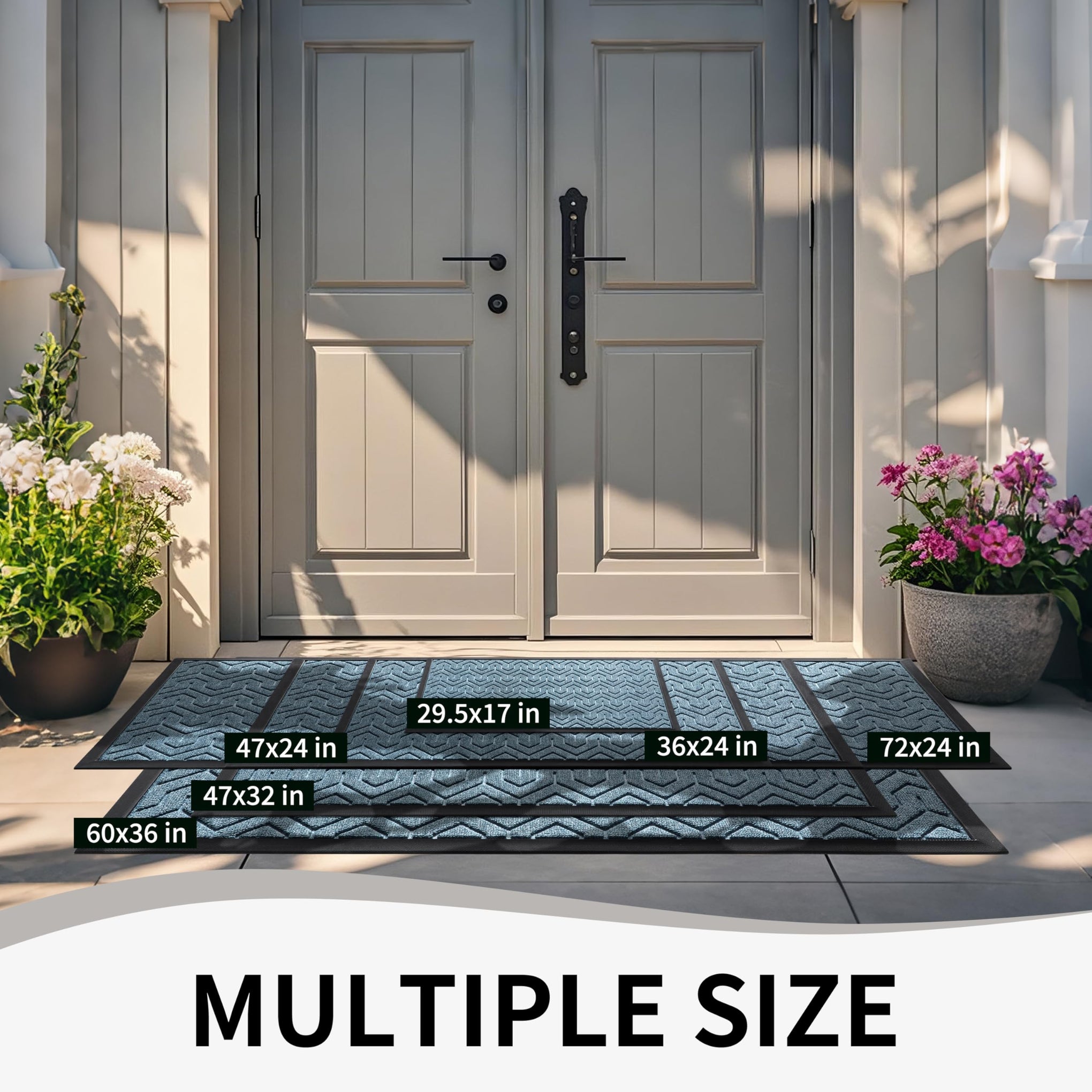 Large Door Mat Outside Entrance 47x32