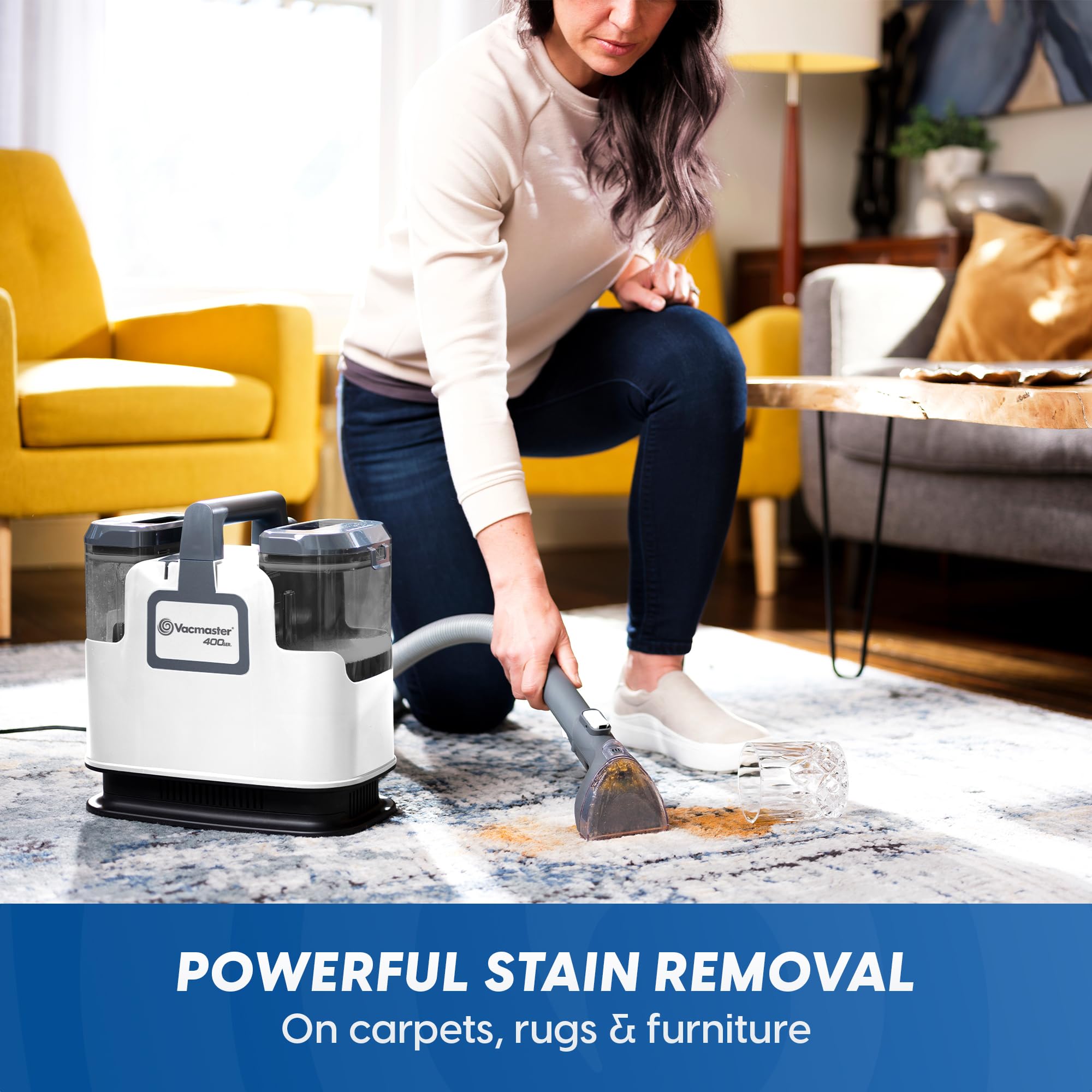 400 Series Portable Carpet & Upholstery Spot Cleaner Machine