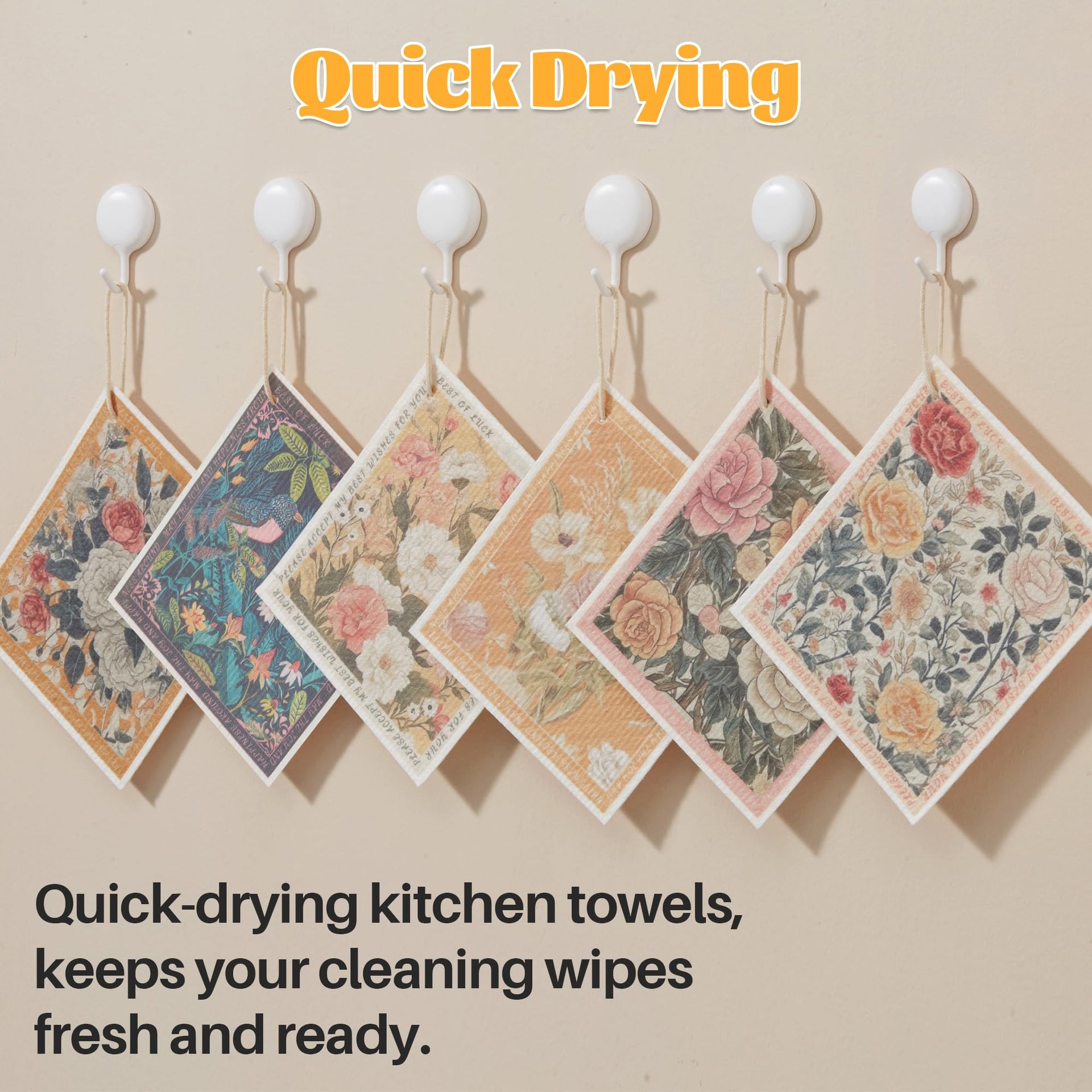 12 Pack Decorate Cleaning Cloth (12 Count)