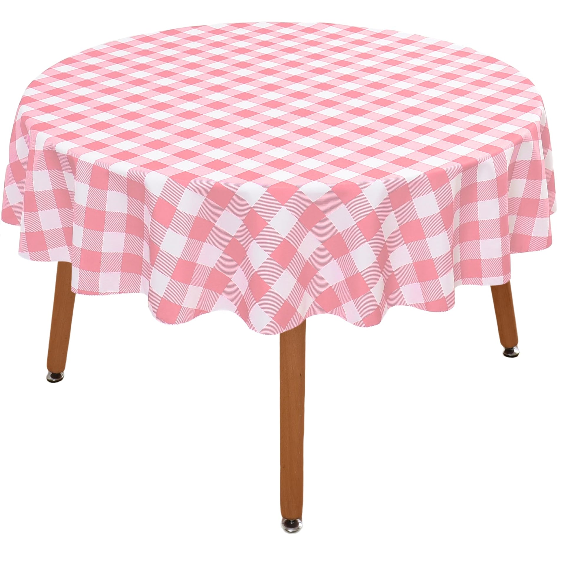 Waterproof Plaid Tablecloth Fabric