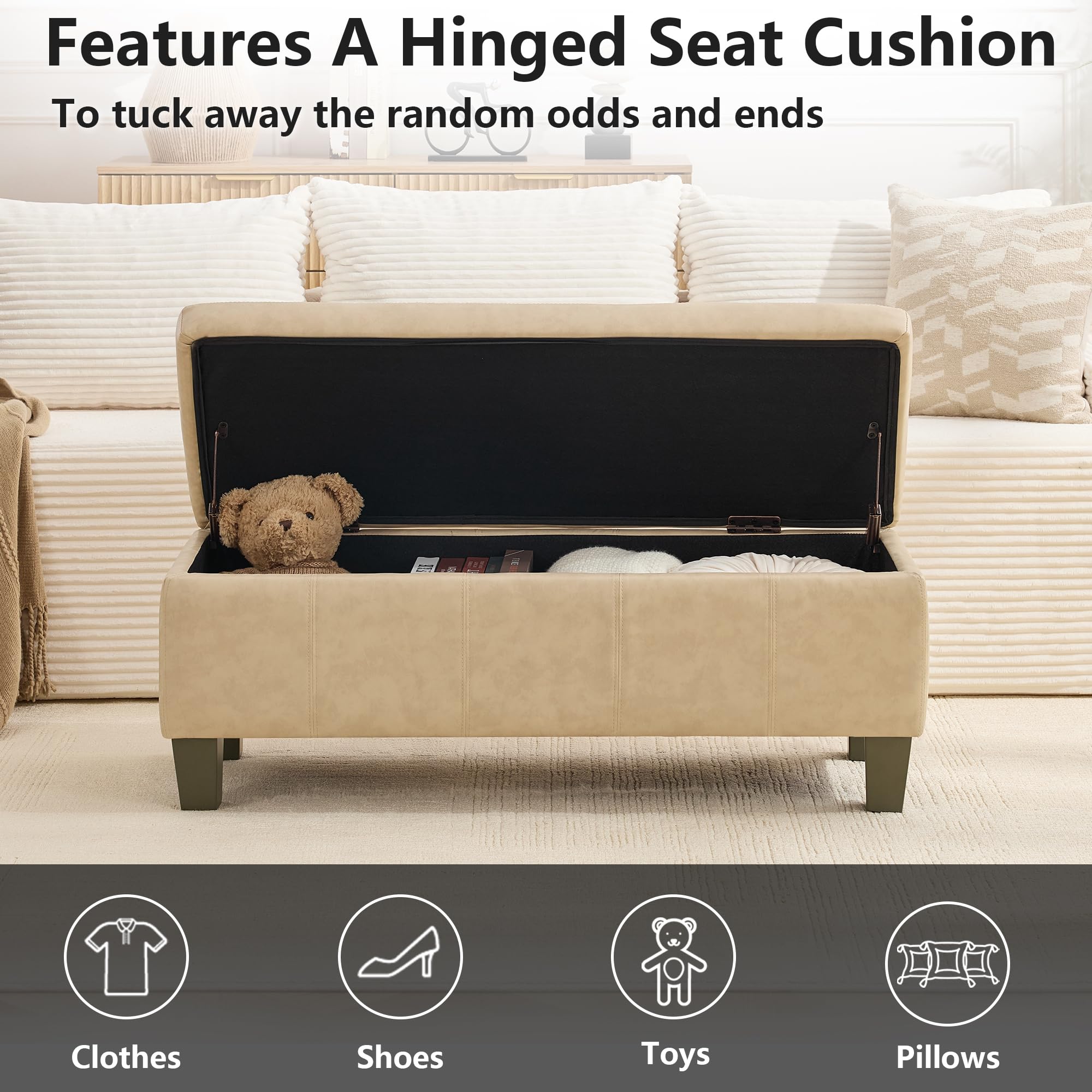 41" Storage Ottoman