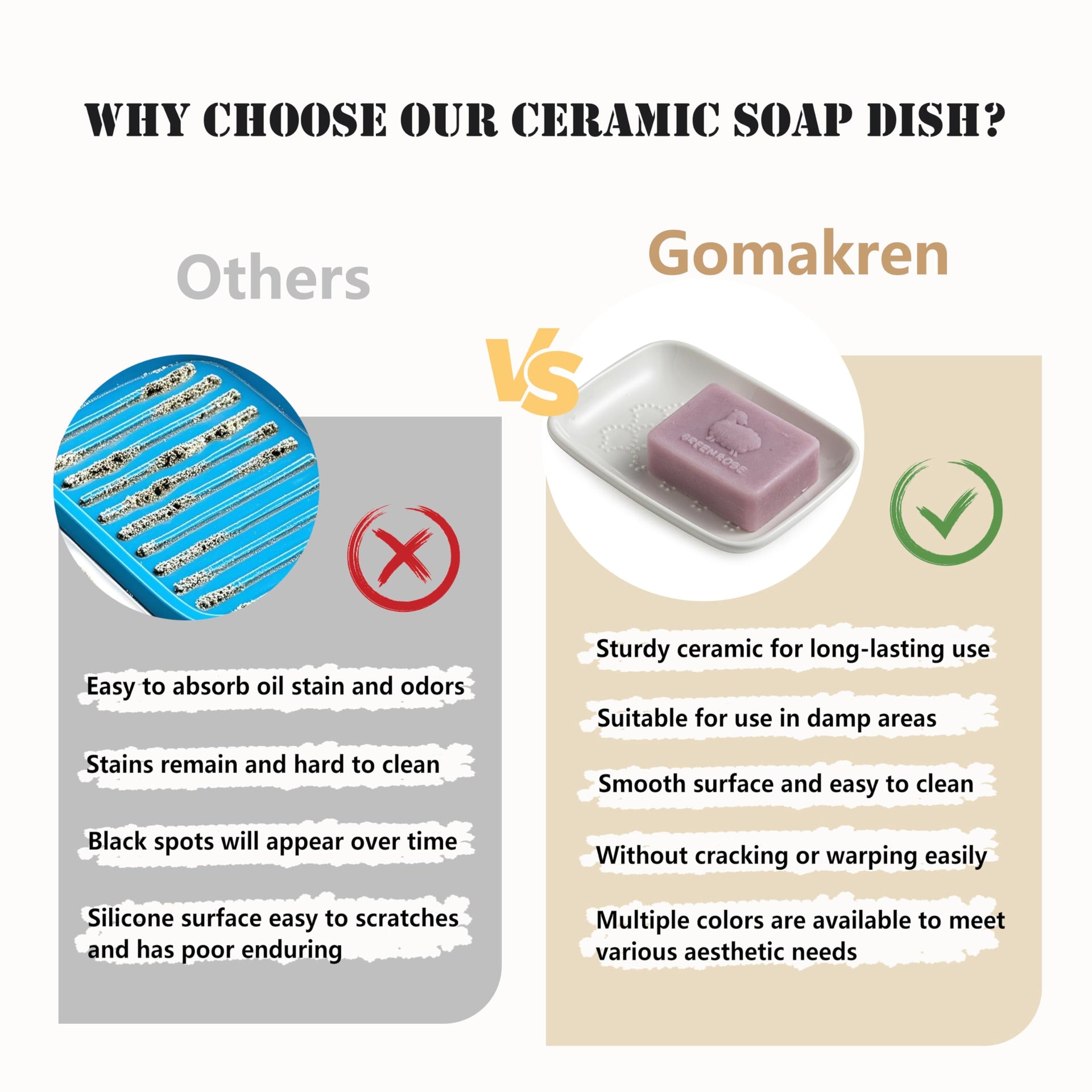 Ceramic Soap Dish
