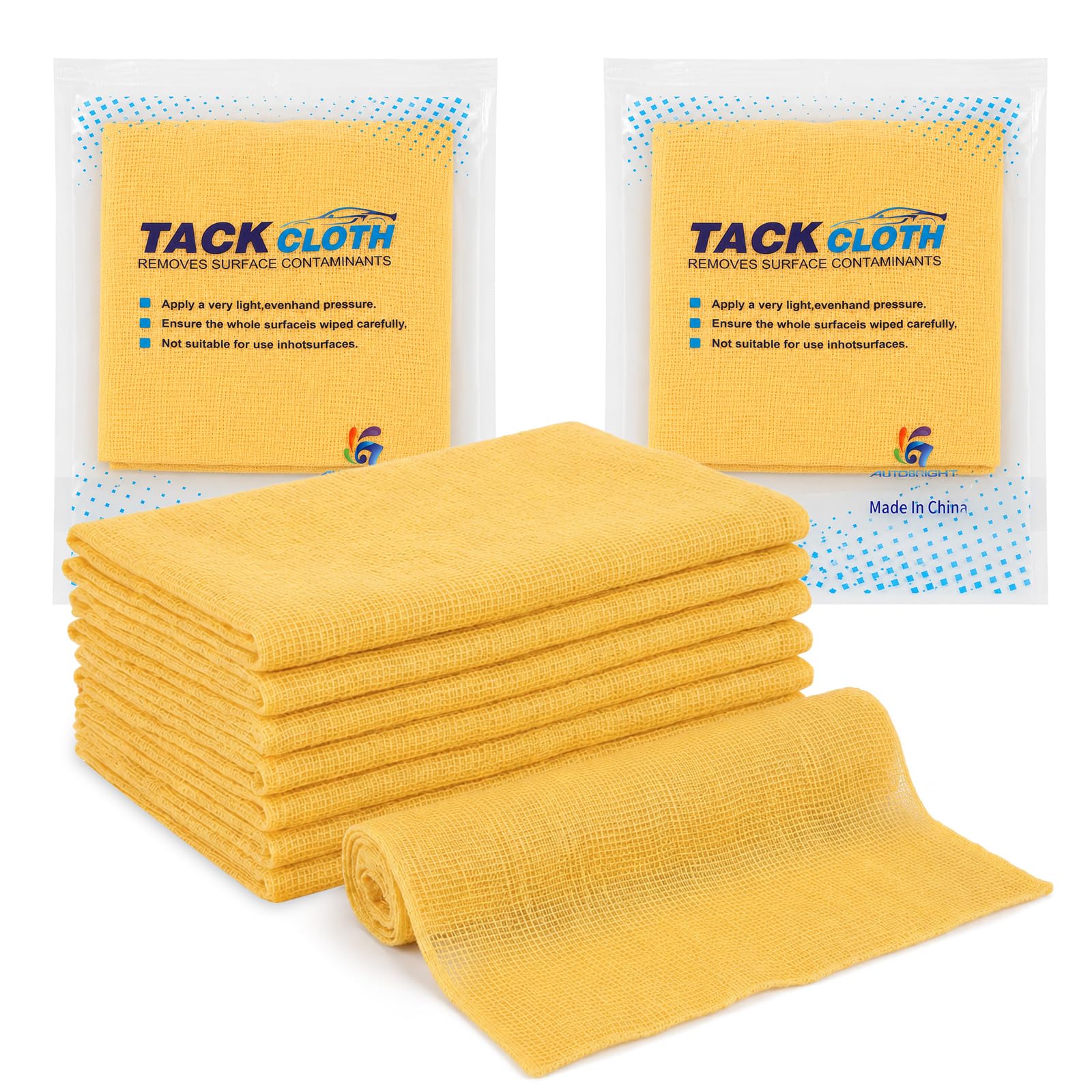 8 Pcs Tack Cloths