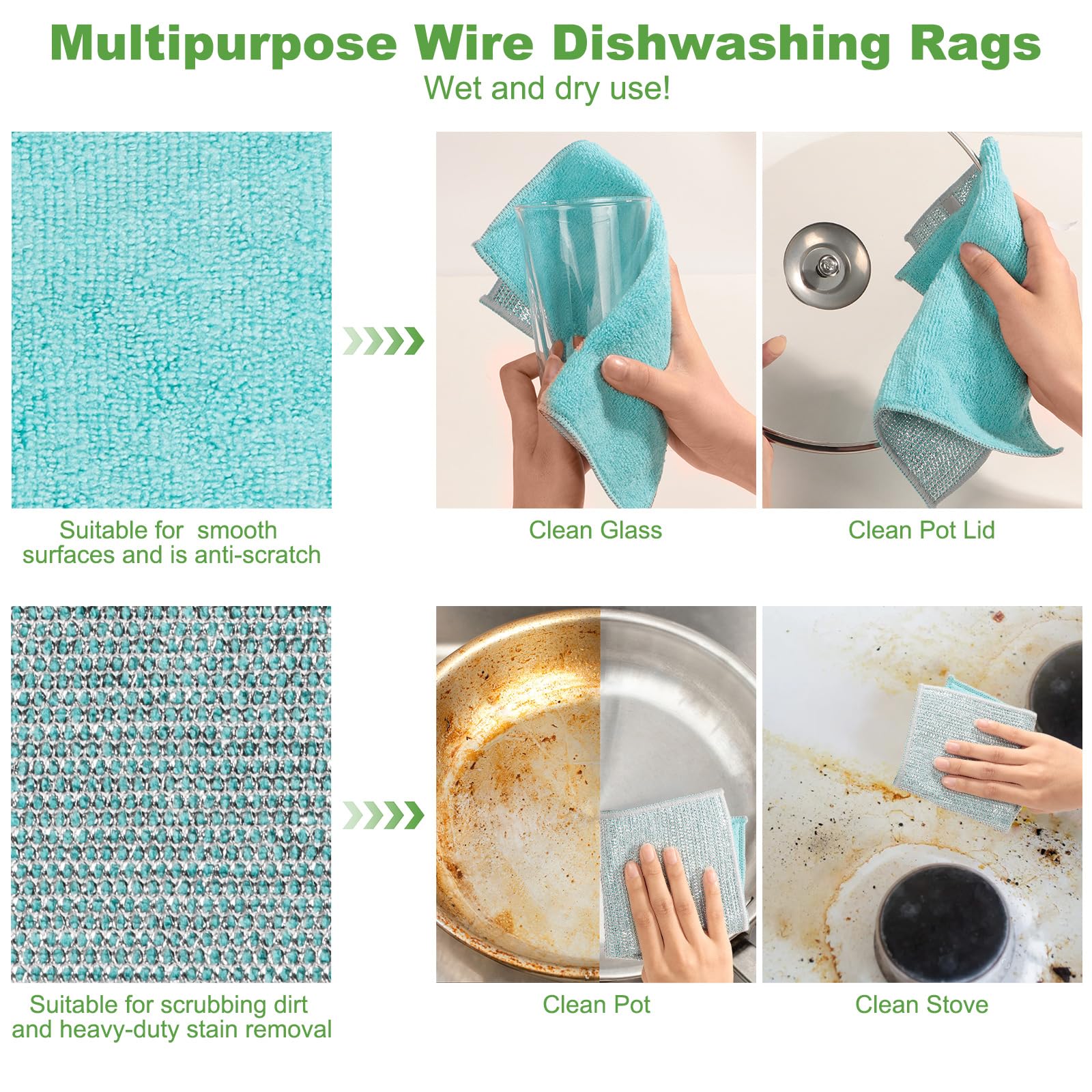 Non Scratch Wire Dishcloth