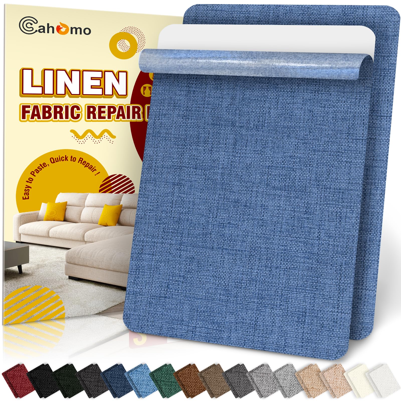 Linen Repair Tape 2Pcs 8x12 inch