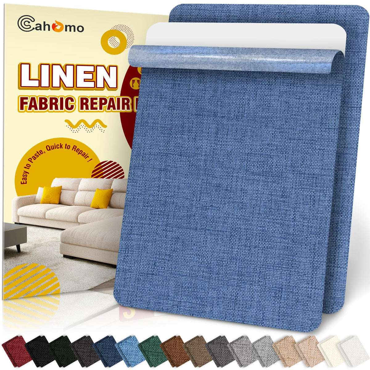 Linen Repair Tape 2Pcs 8x12 inch