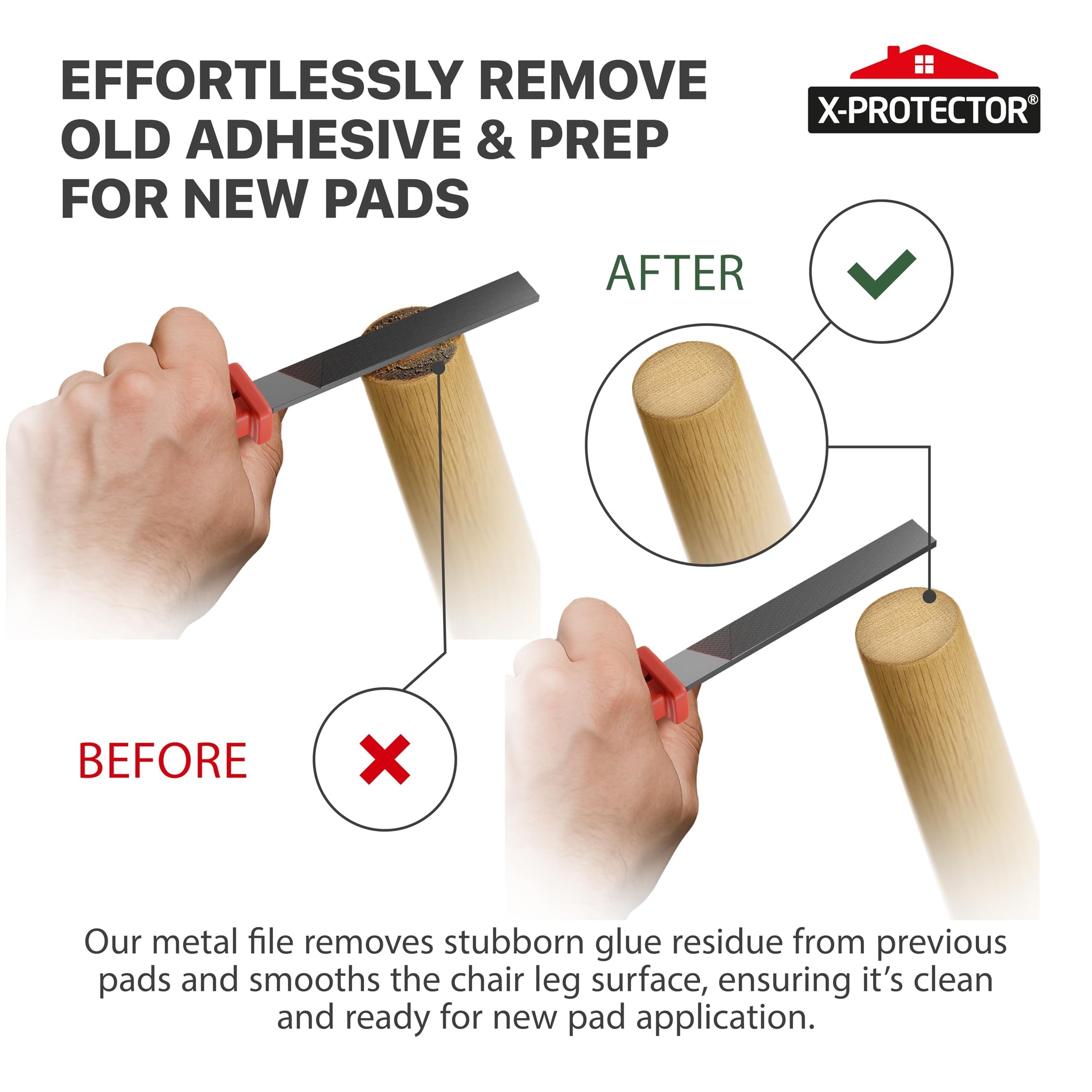 Furniture Pads Preparation Set