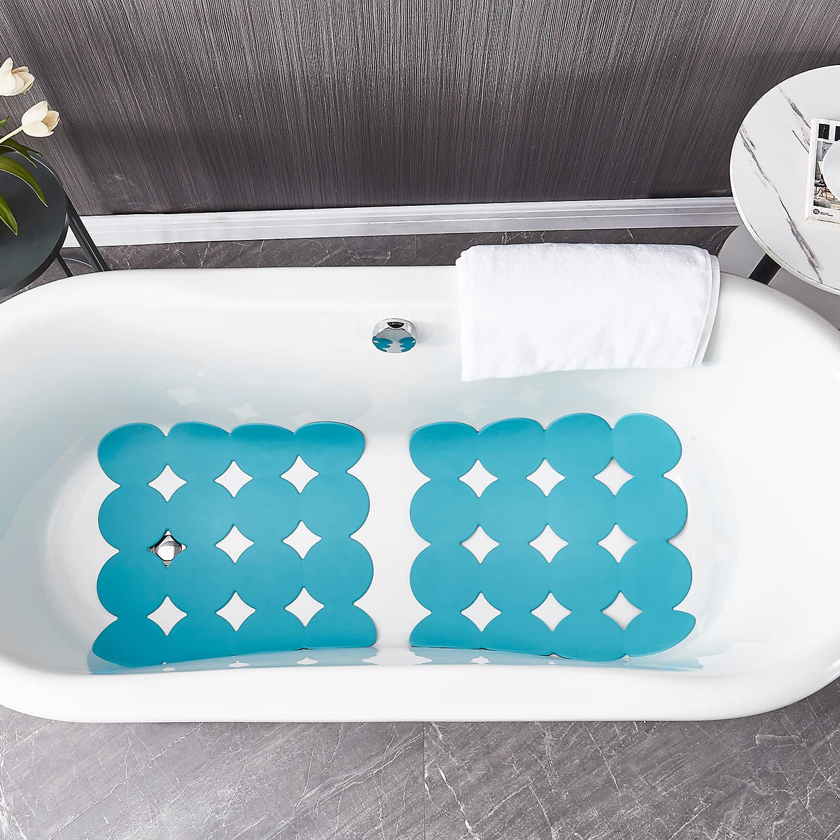 Square Shower Mat Nonslip
