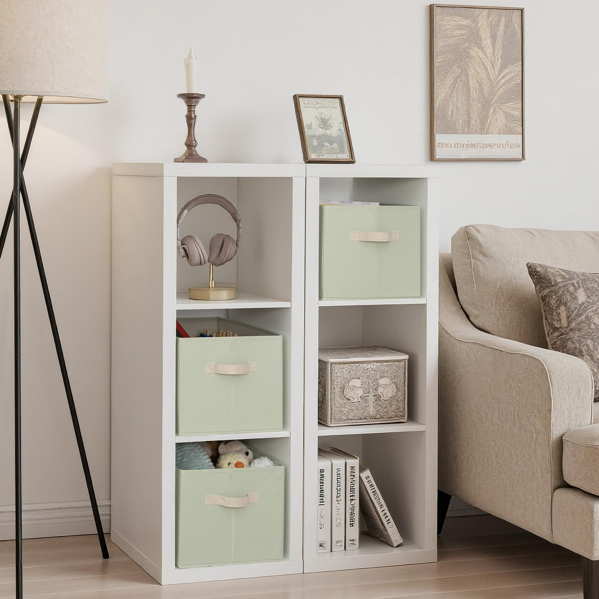 Storage Basket for Shelves (3 Count)