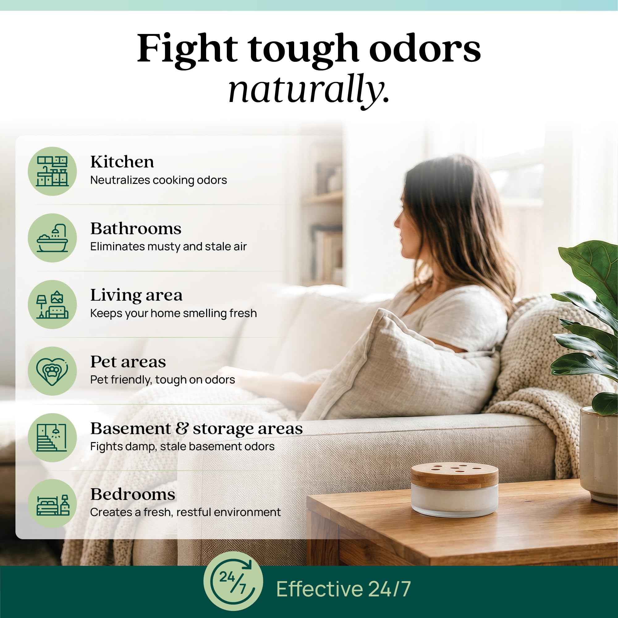Home Odor Eliminator for Strong Odor