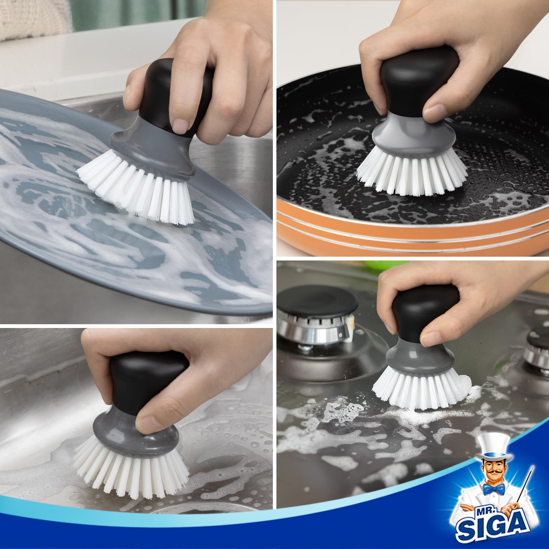 Dish Scrub Brush (2 Count)