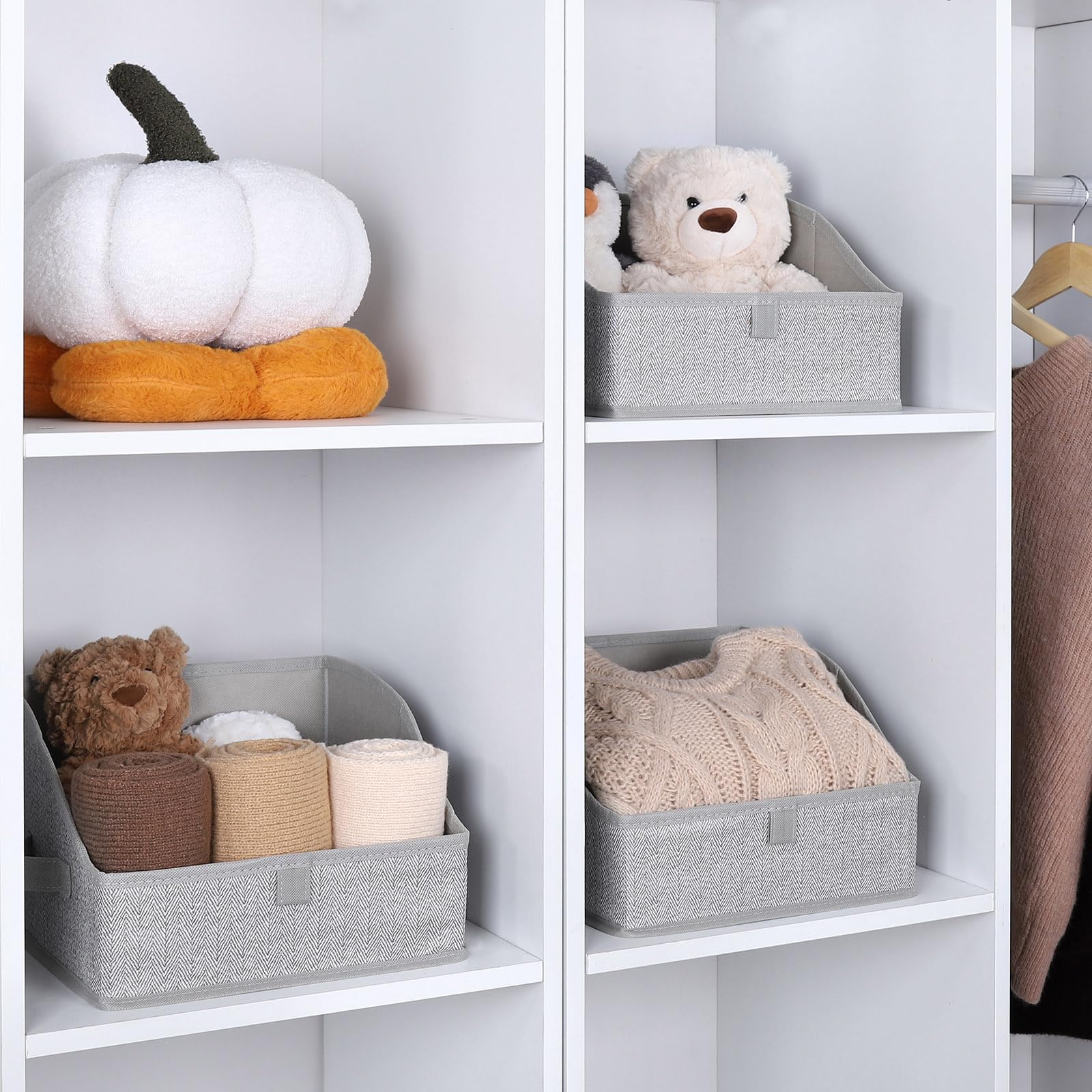 3 Pack Large Closet Storage Bins (3 Count)