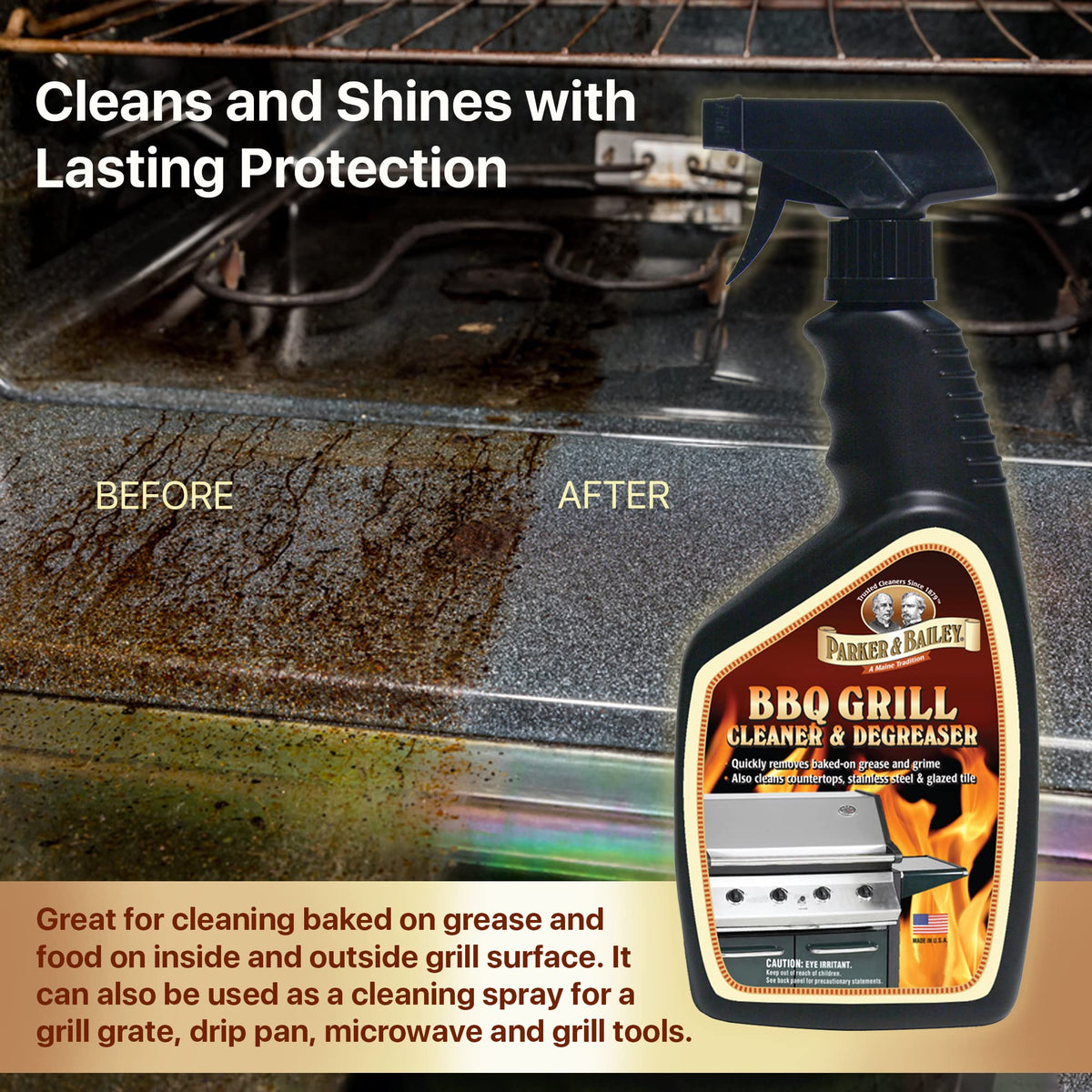Grill Cleaner and Degreaser (24 Fl Oz)