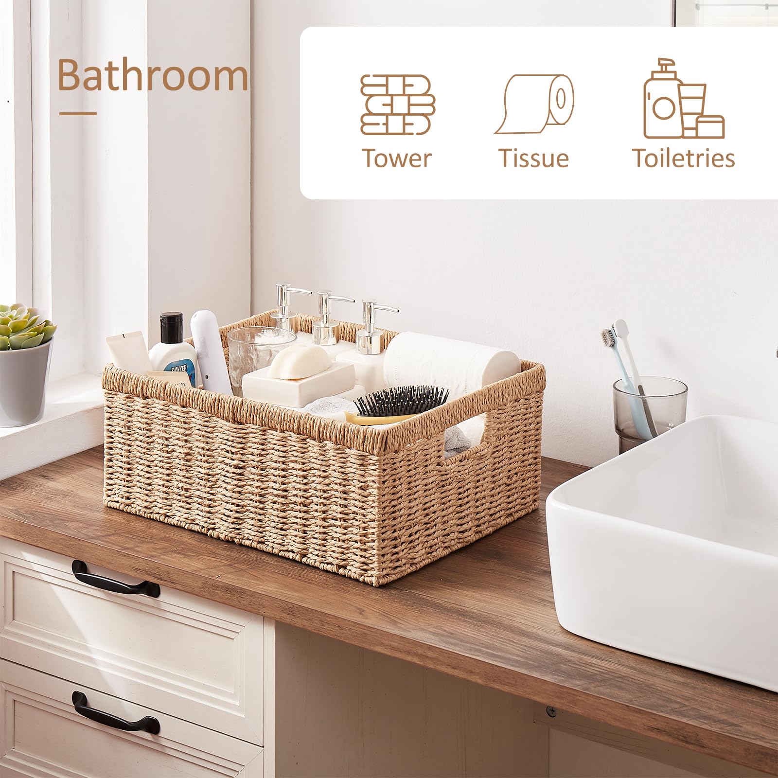 Wicker Storage Basket