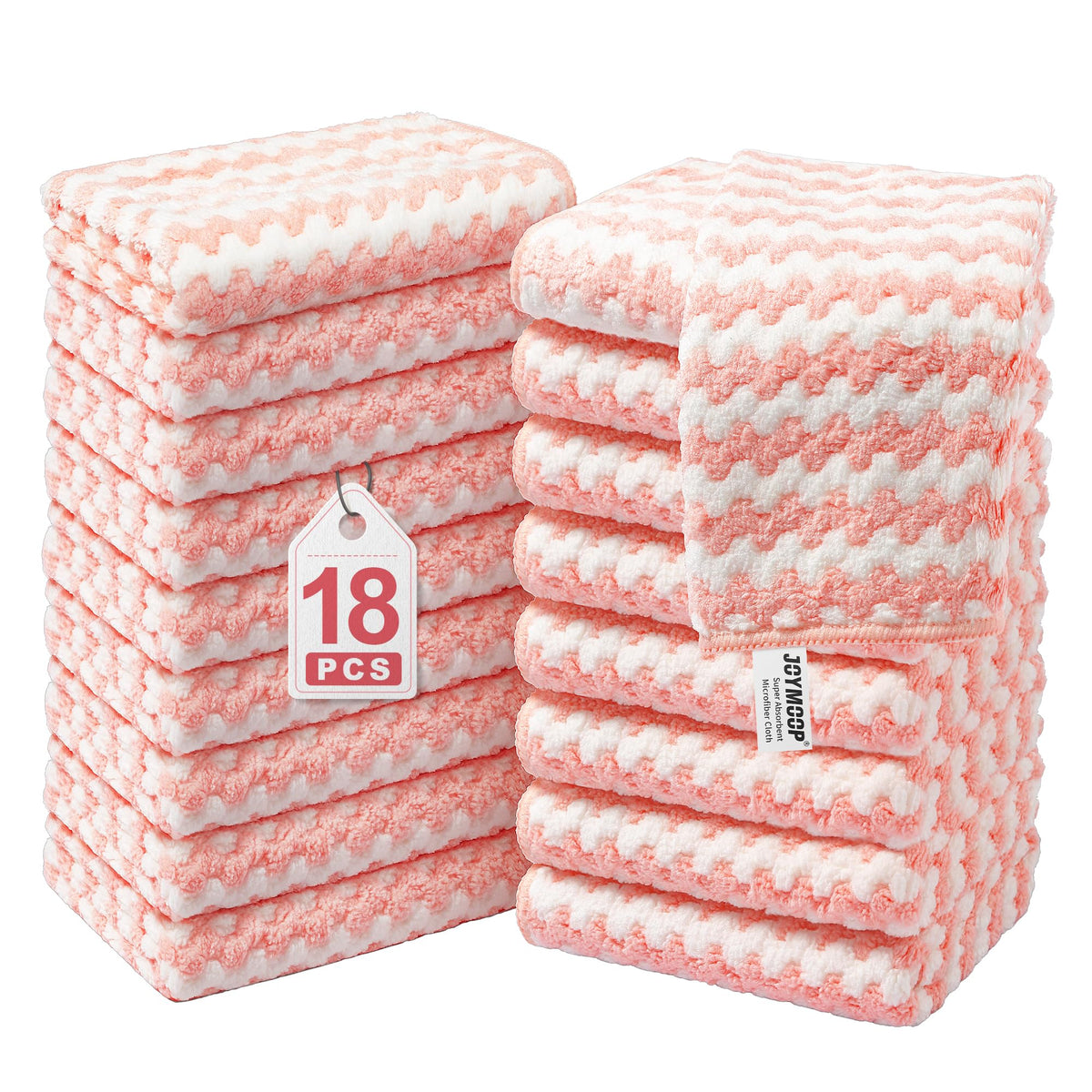 Microfiber Cleaning Cloths (18 Count)