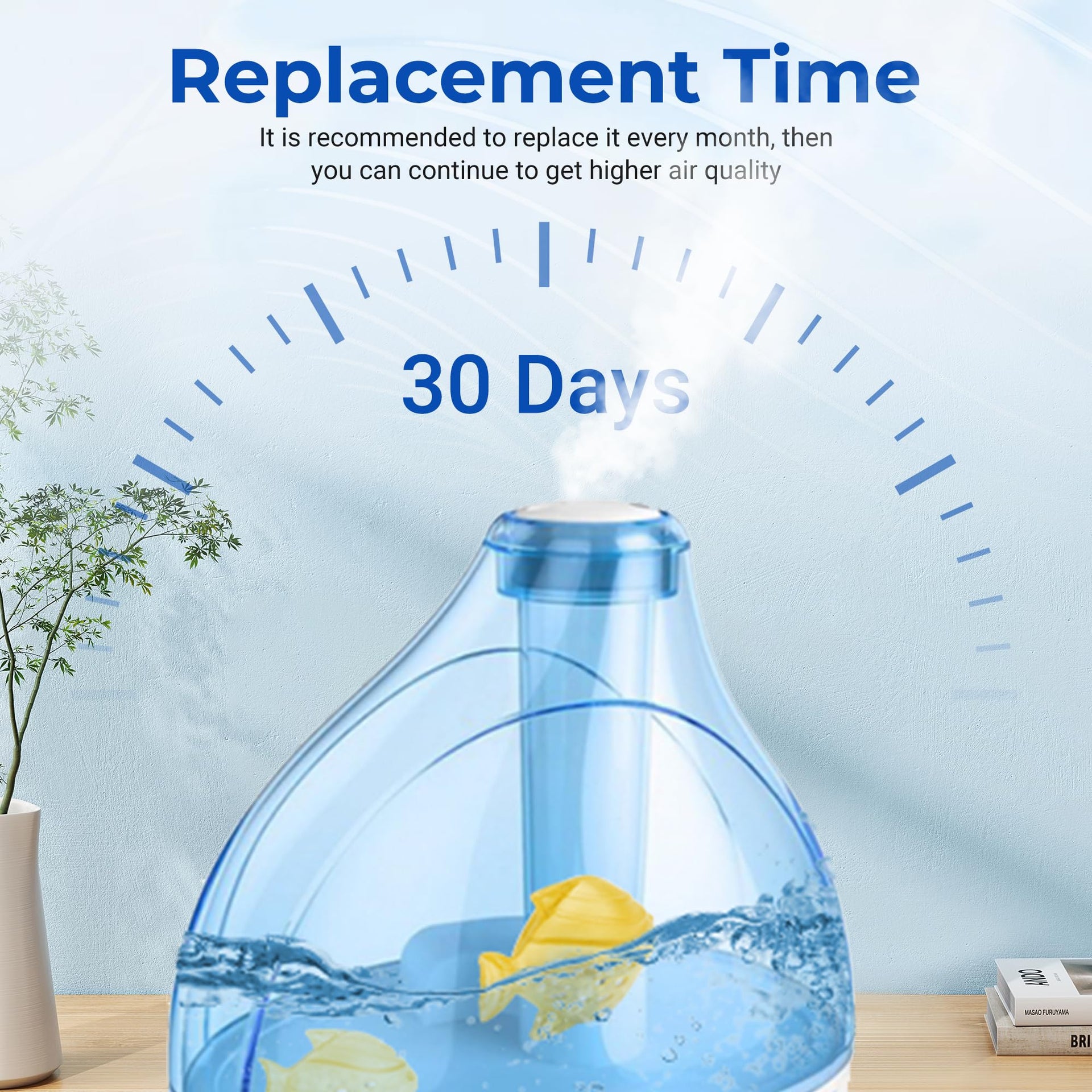 Humidifier Cleaning Fish for Humidifiers and Fish Tanks (12 Count)
