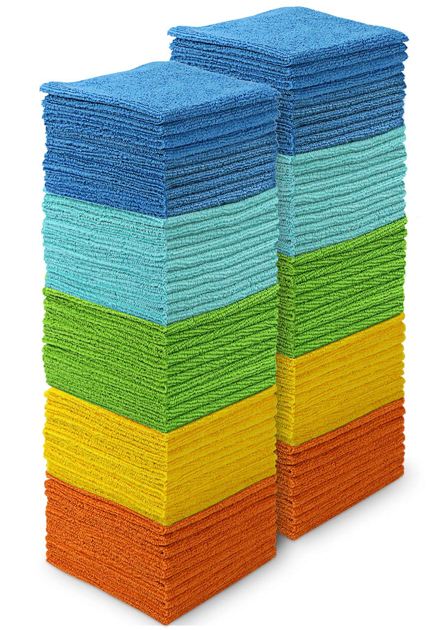 Microfiber Cleaning Cloth 100PK (100 Count)