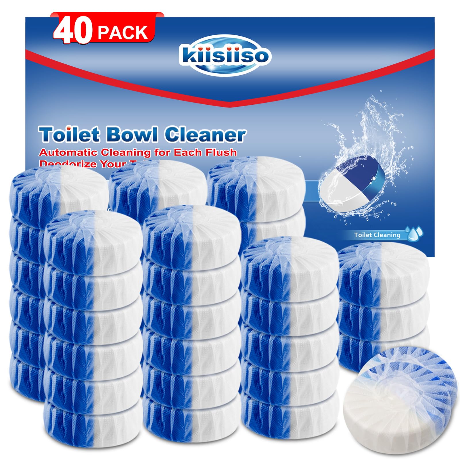 Toilet Bowl Cleaners 40 PACK (40 Count)