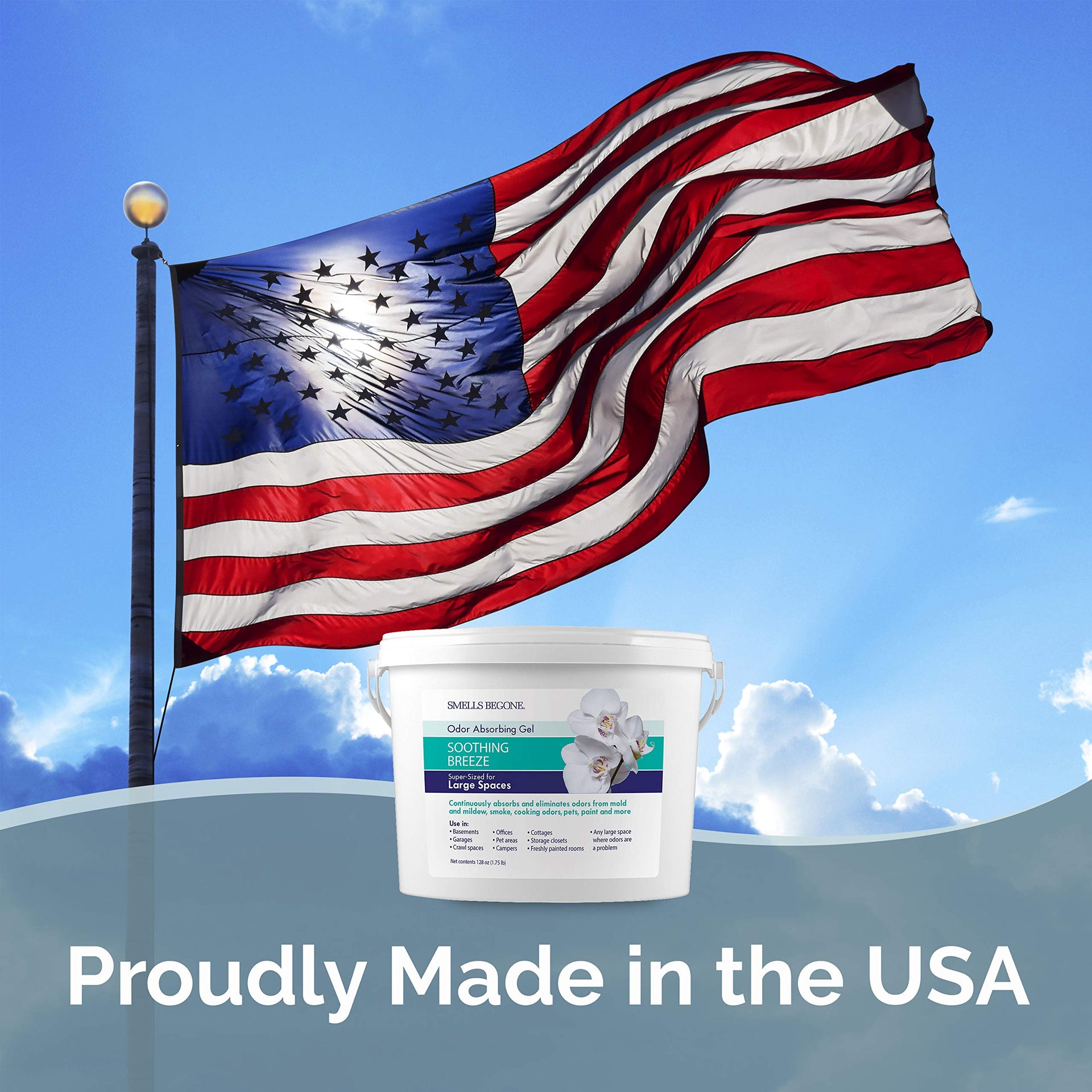 1 Gallon Gel Odor Eliminator (128 Fl Oz)