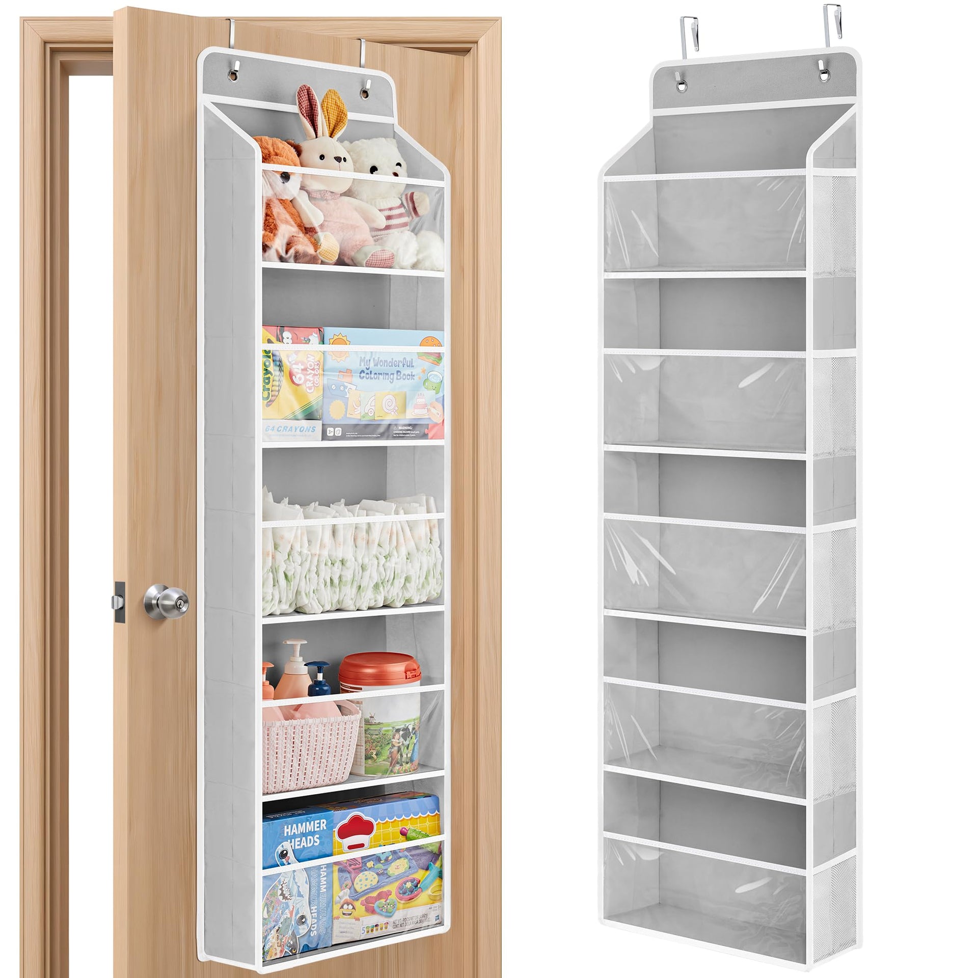 Over The Door Toy Storage Organizer w