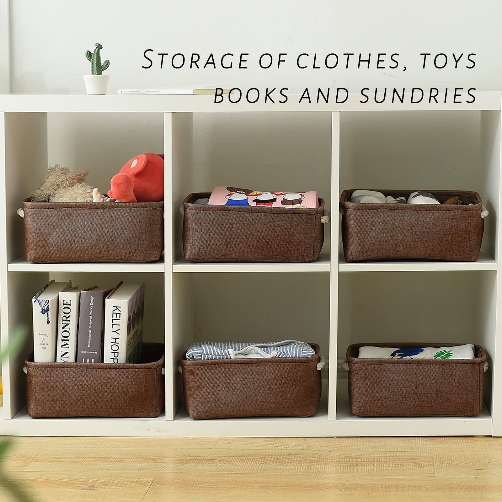 Storage Basket for Organizing (6 Count)